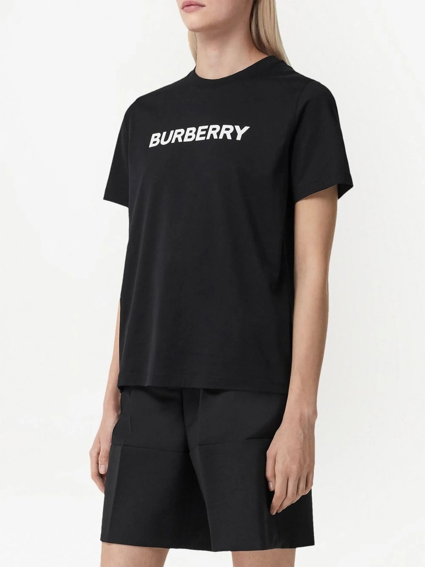 logo-print cotton T-shirt