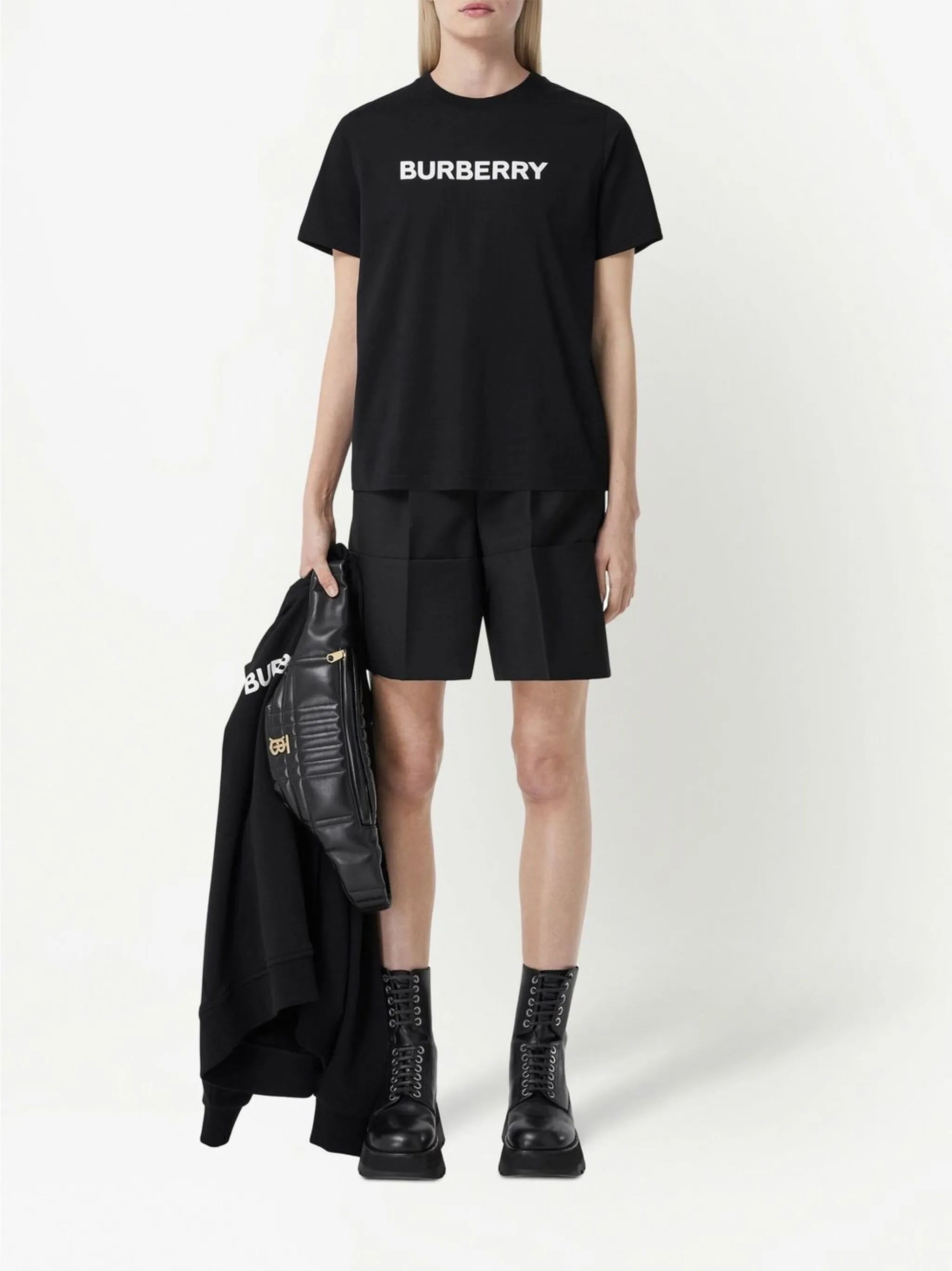logo-print cotton T-shirt