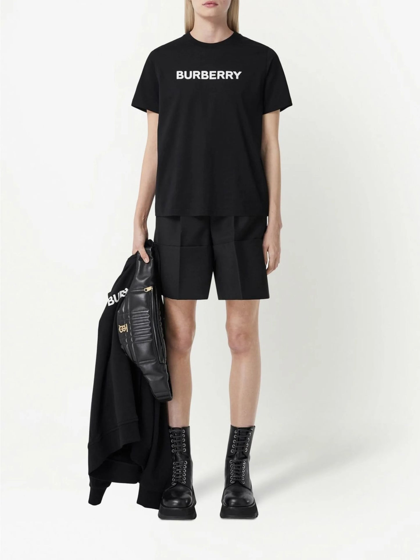 logo-print cotton T-shirt