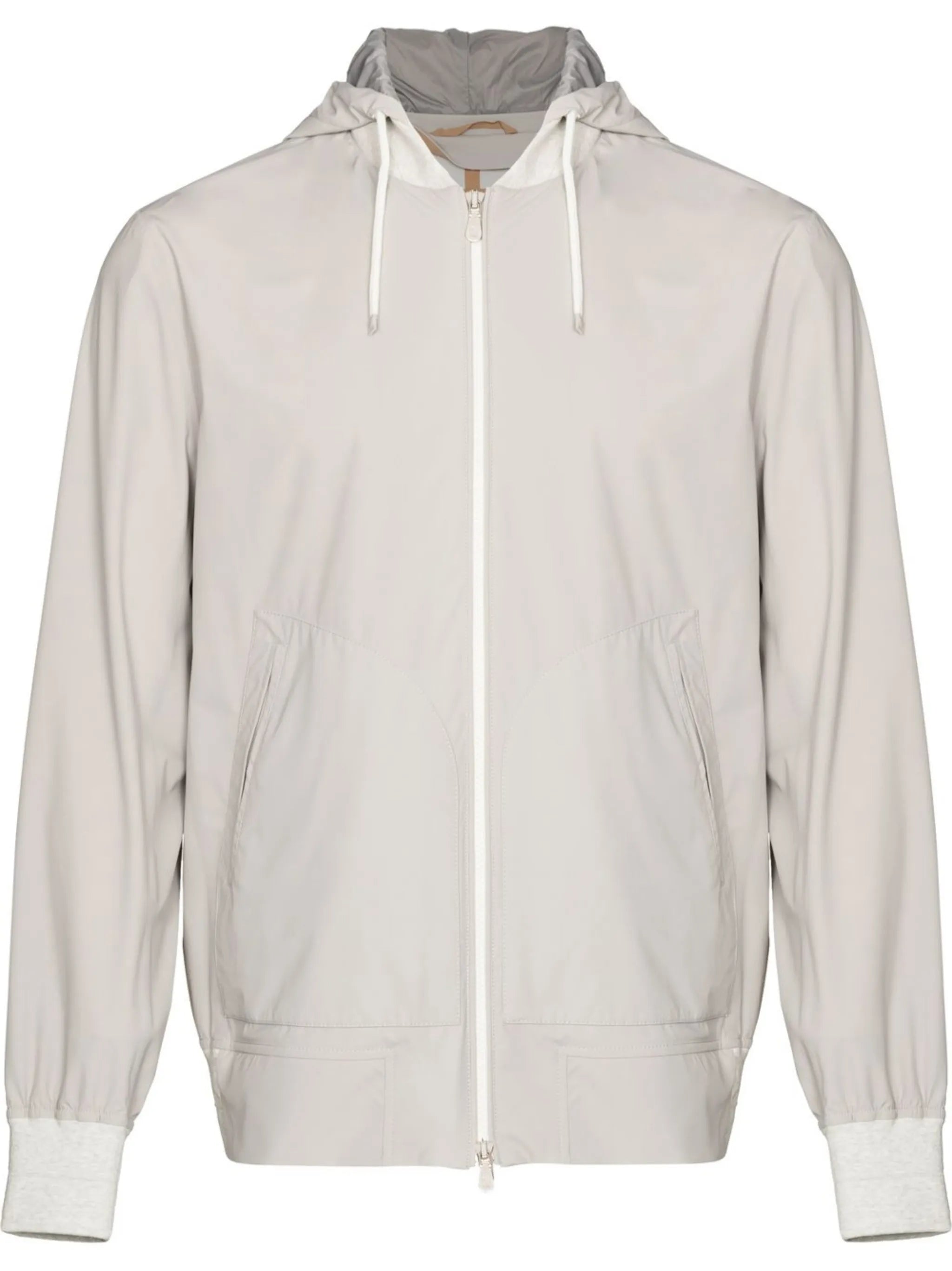 water-resistant hooded jacket
