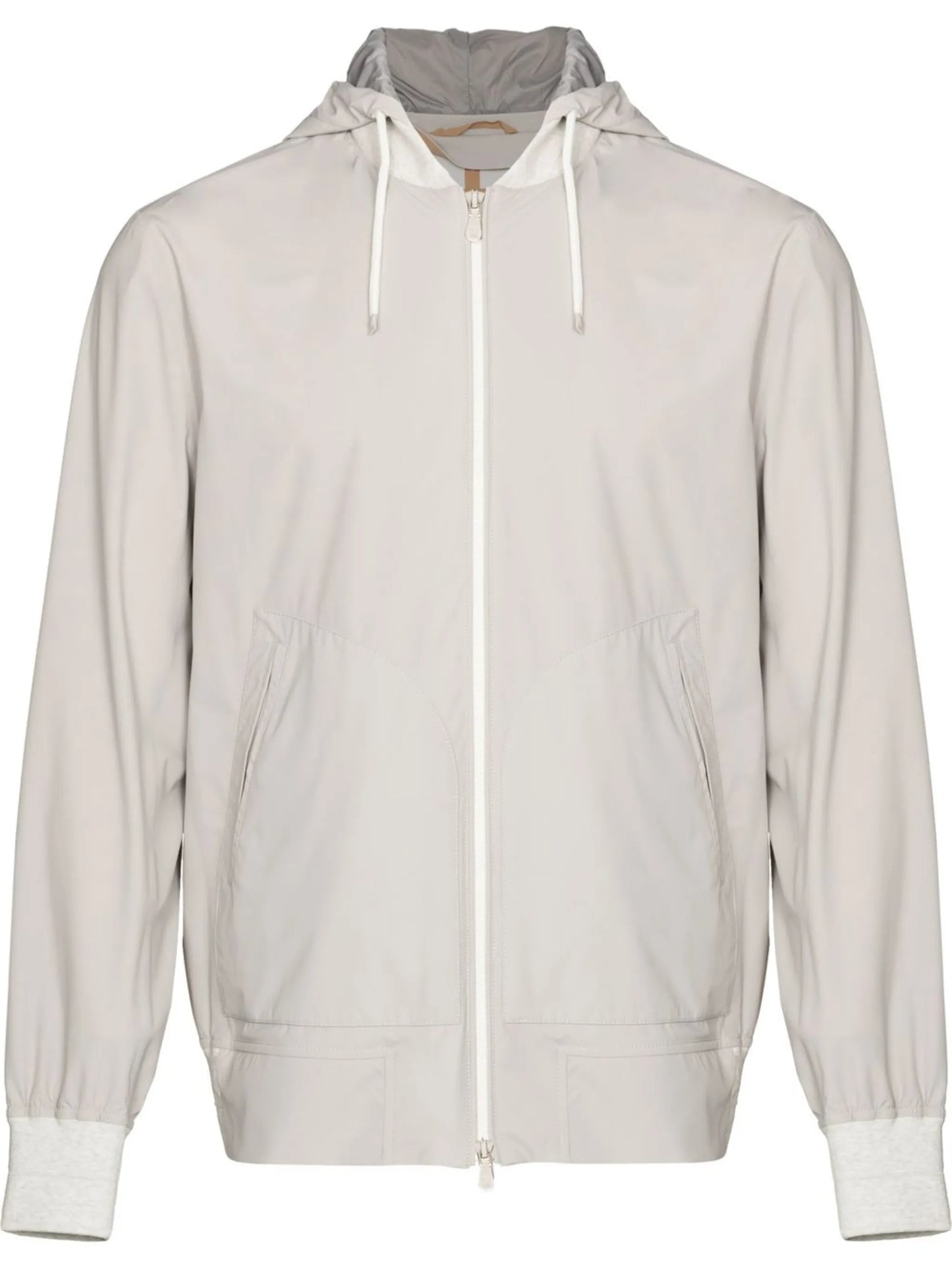 water-resistant hooded jacket