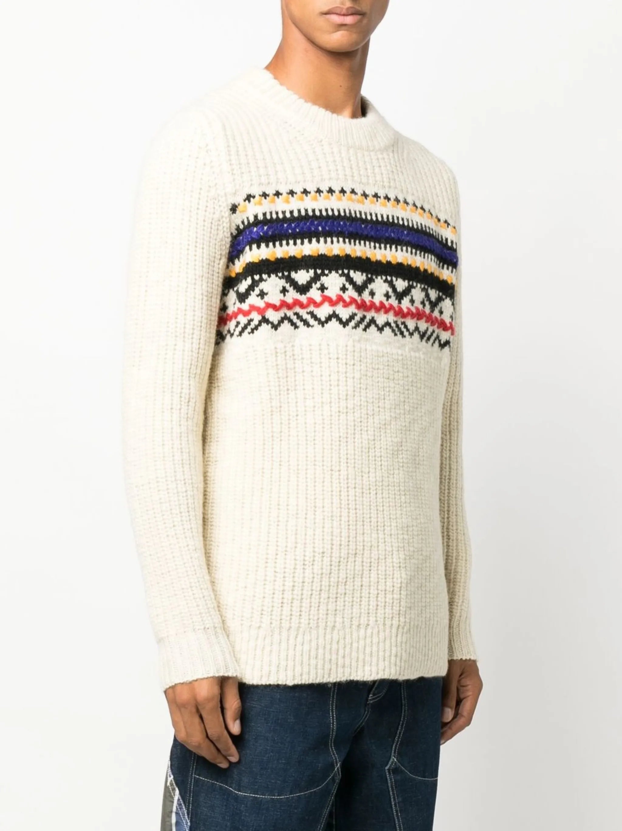 Gerald jacquard jumper