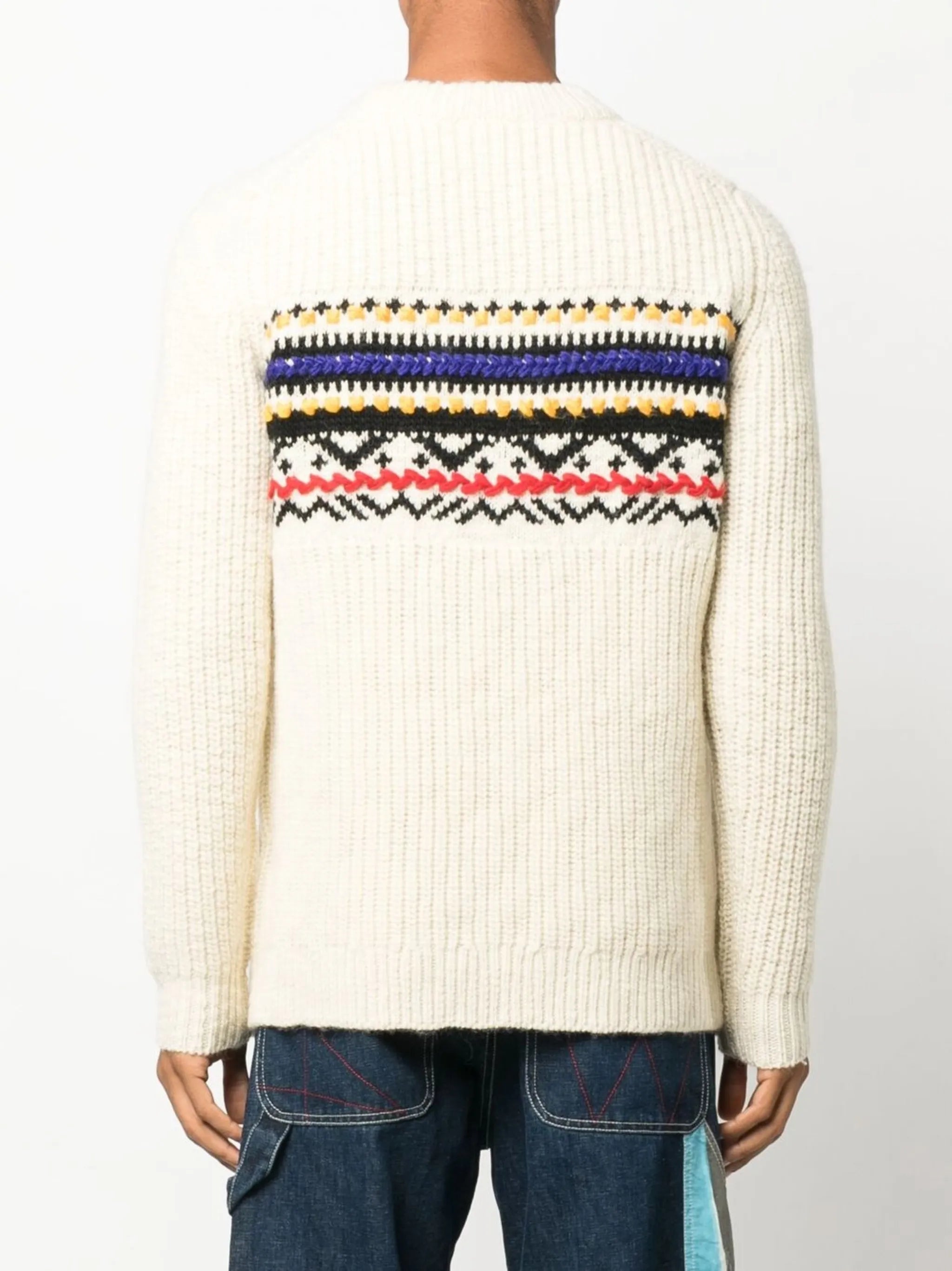 Gerald jacquard jumper