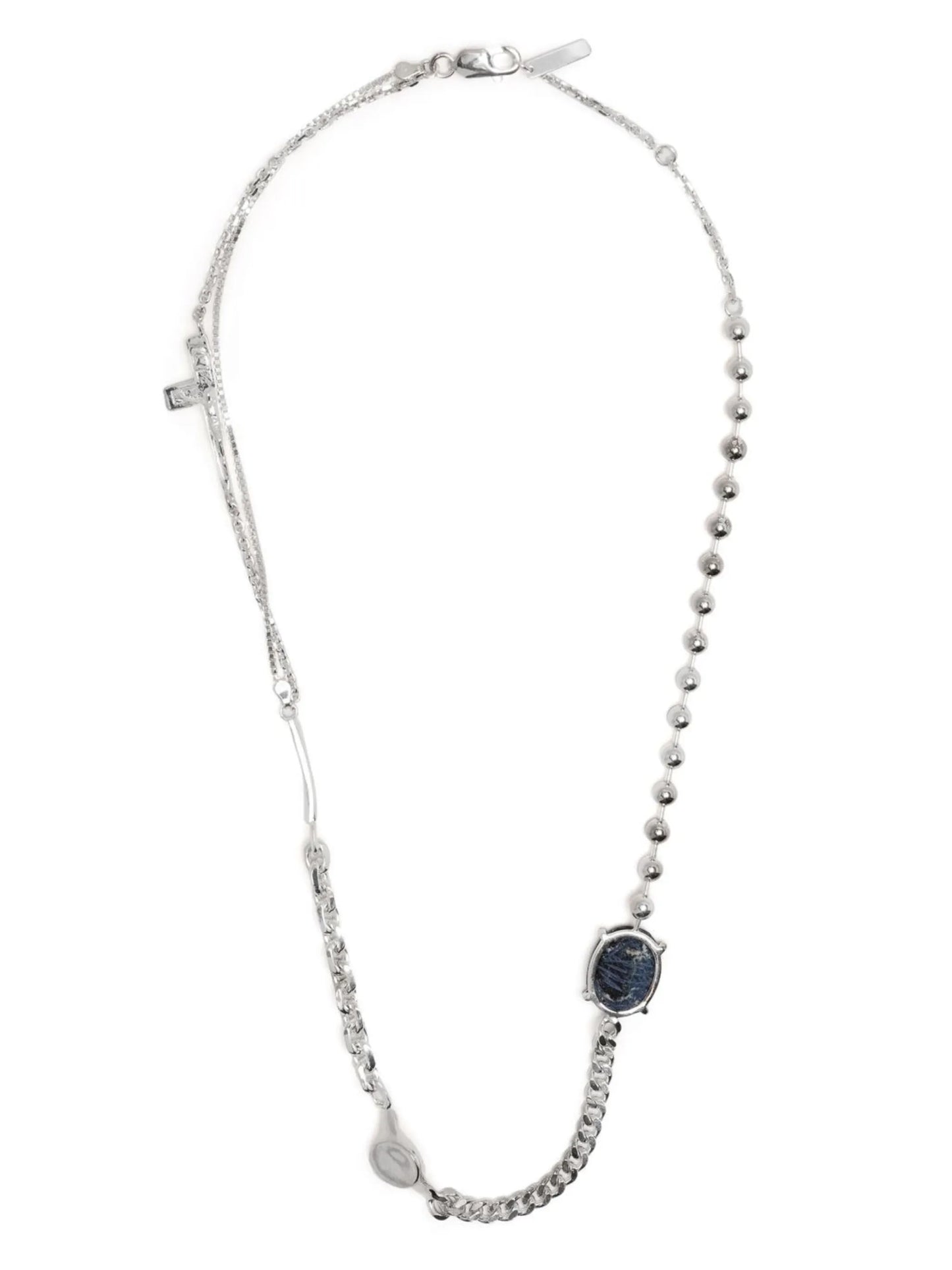 Split Crucifix necklace