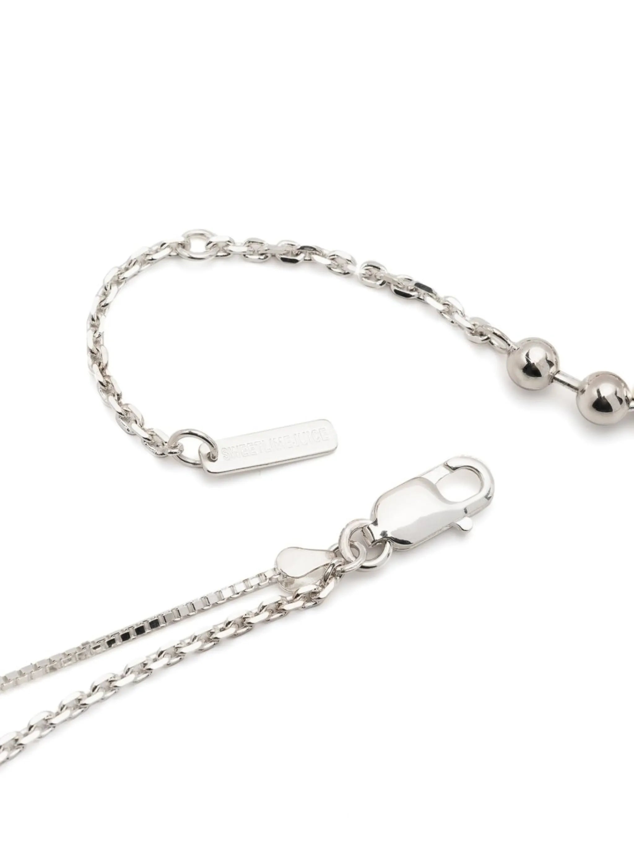 Split Crucifix necklace