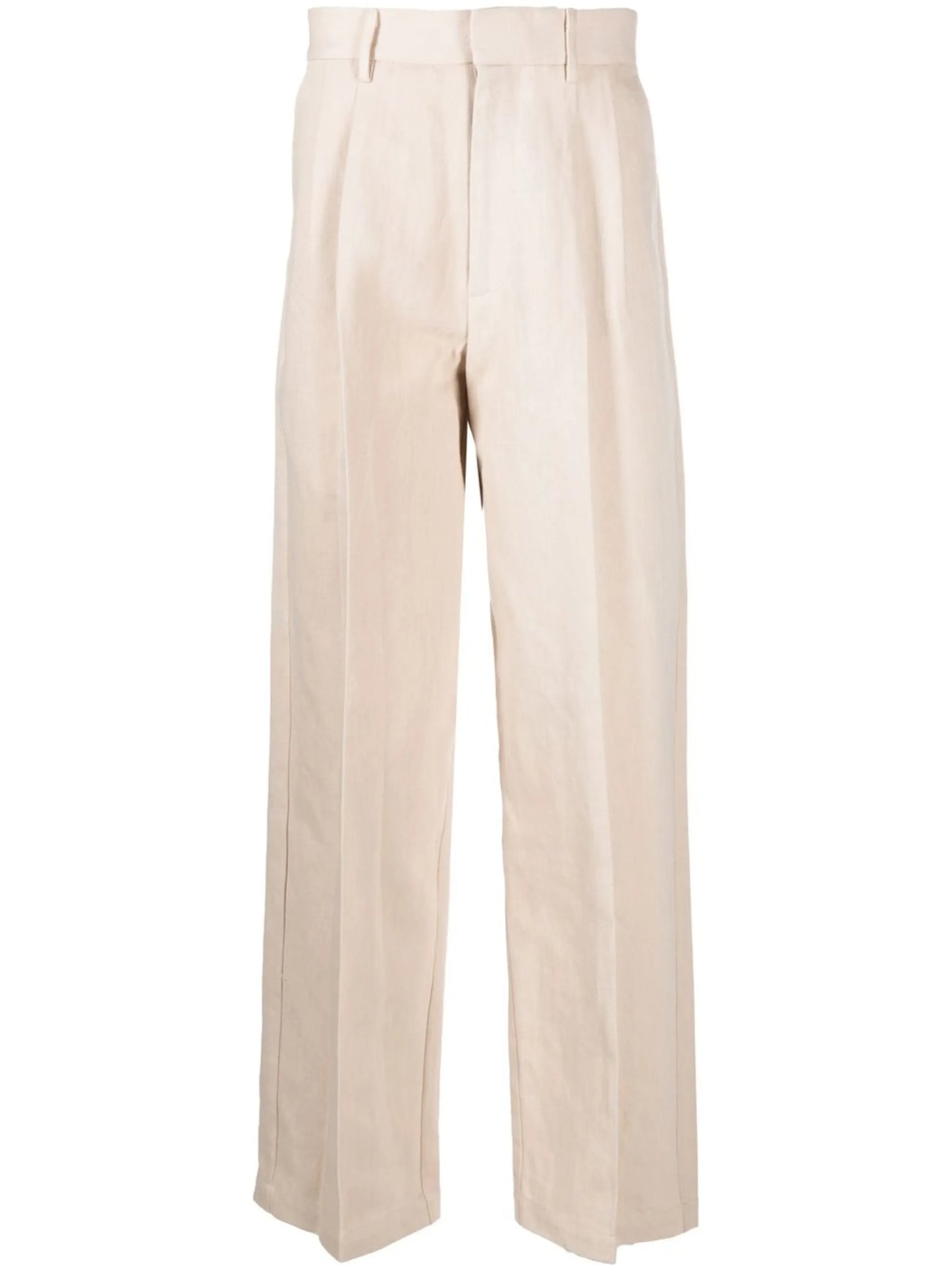 tailored crease trousers