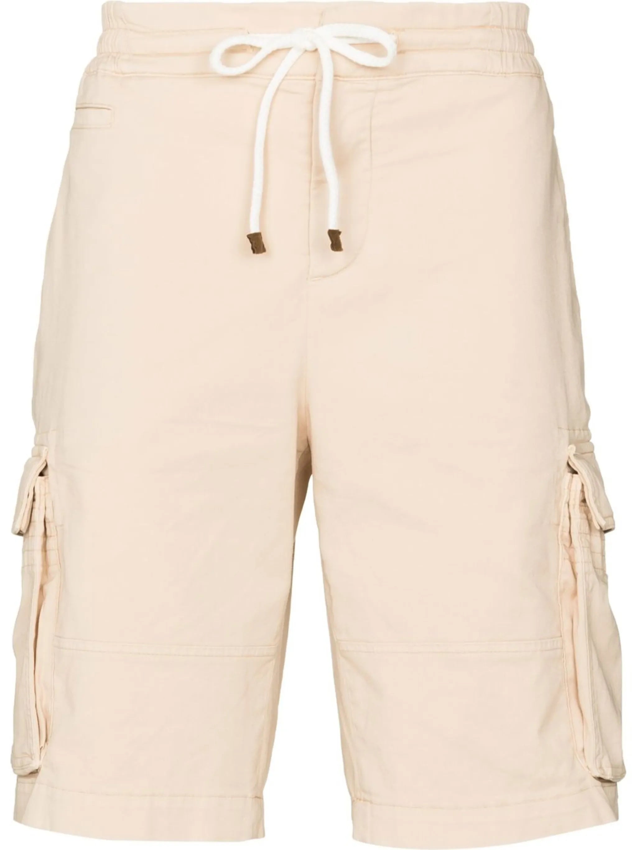drawstring-waist Bermuda shorts