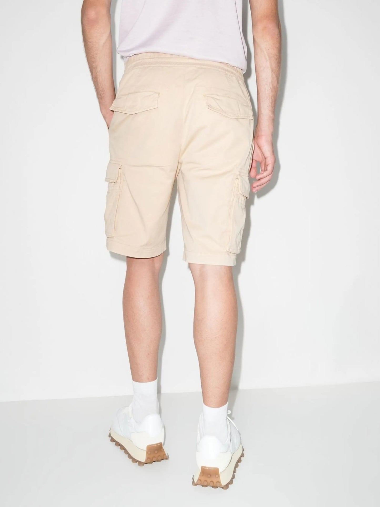 drawstring-waist Bermuda shorts
