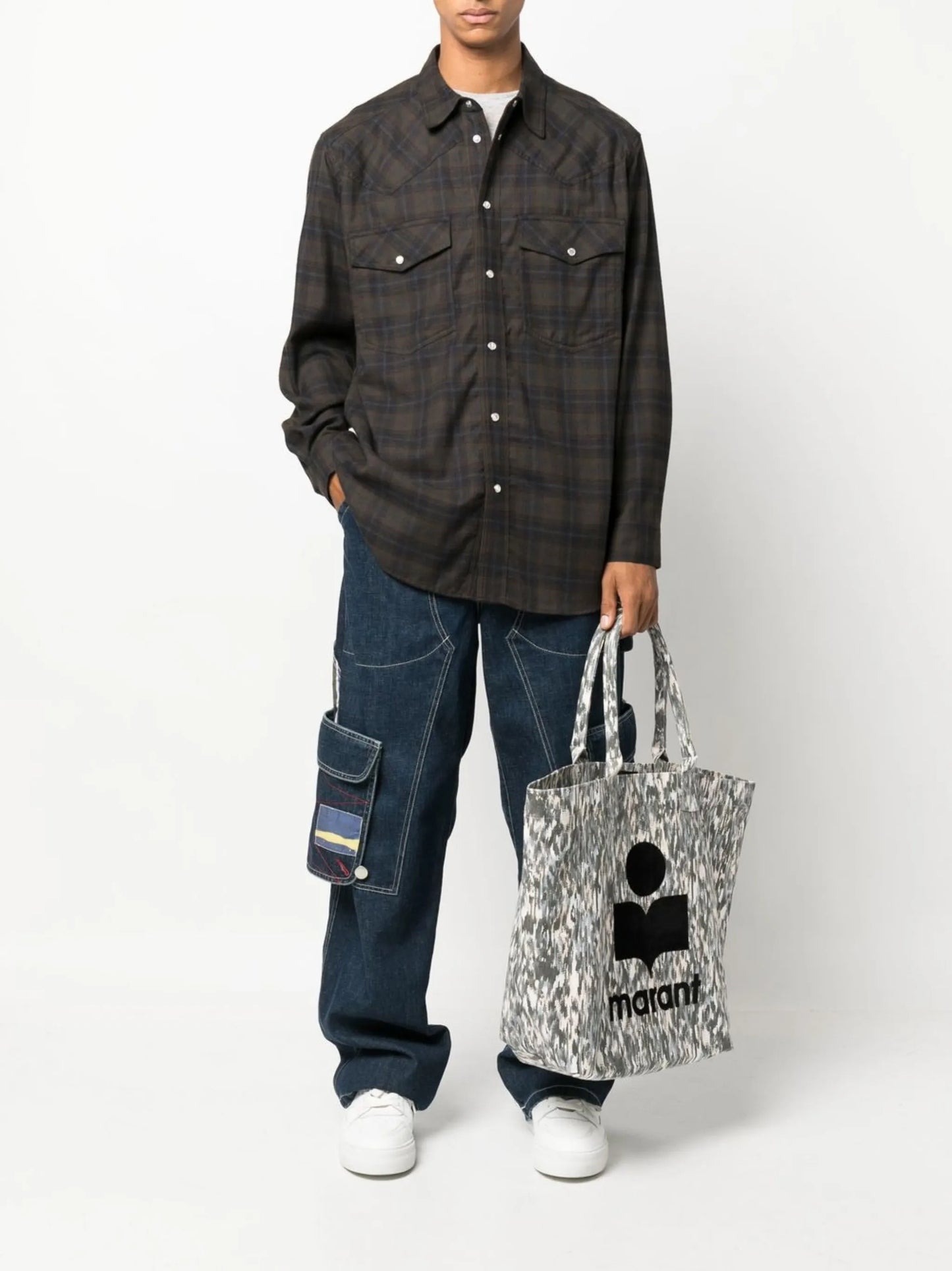 Manem checked shirt
