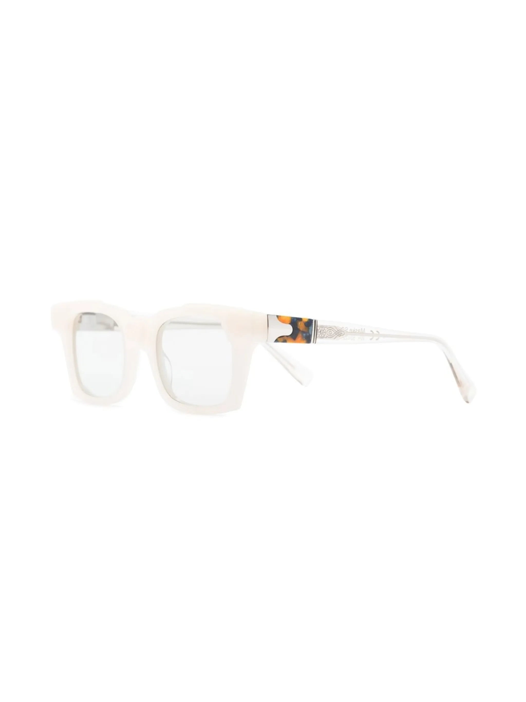 square-frame tinted sunglasses