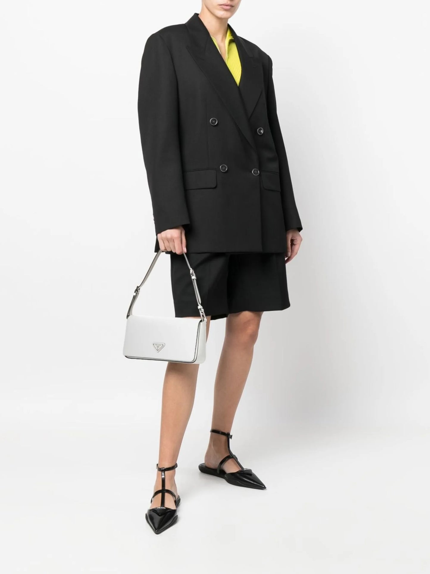 Femme brushed-leather shoulder bag