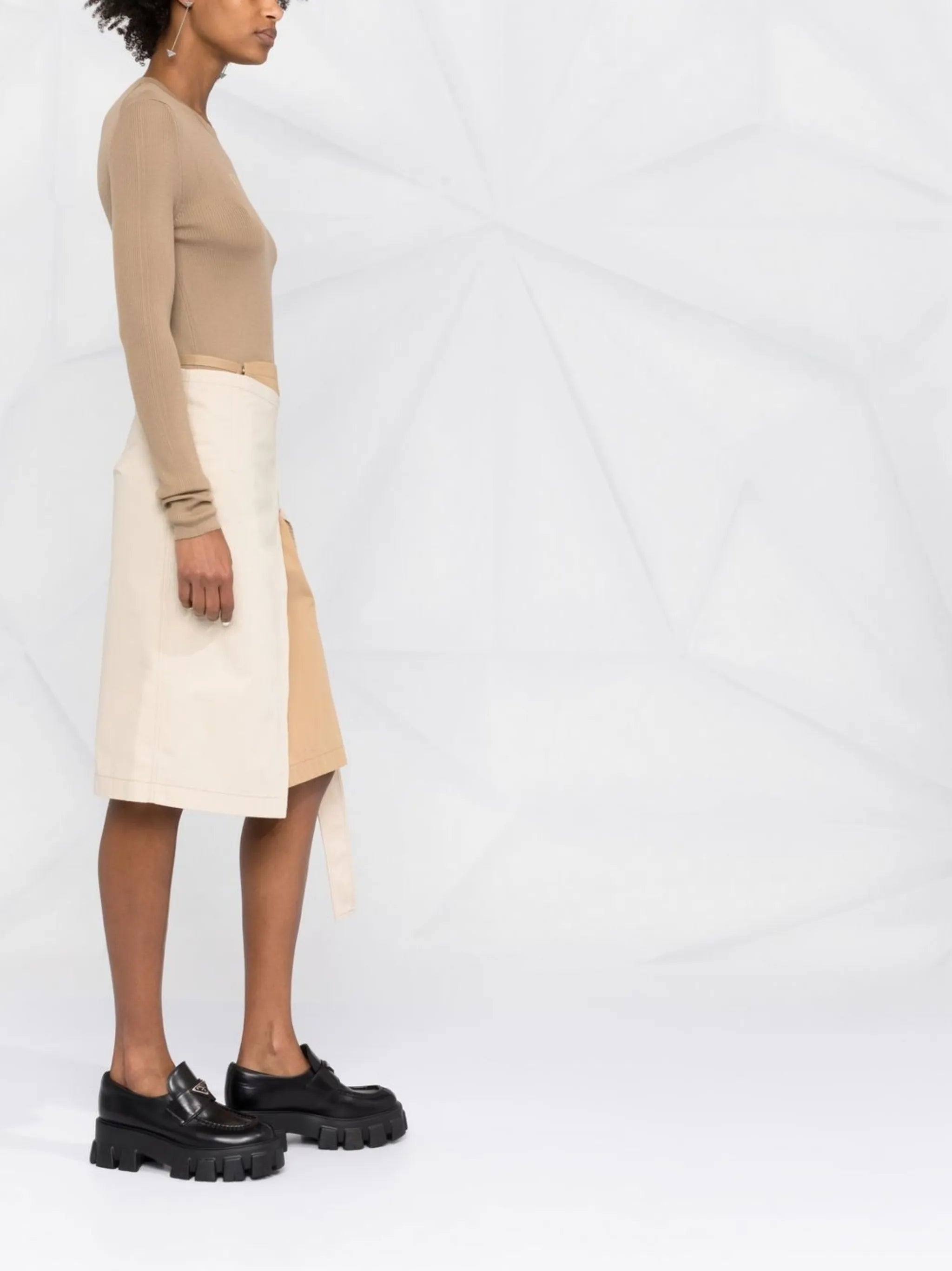 logo intarsia-knit jumper