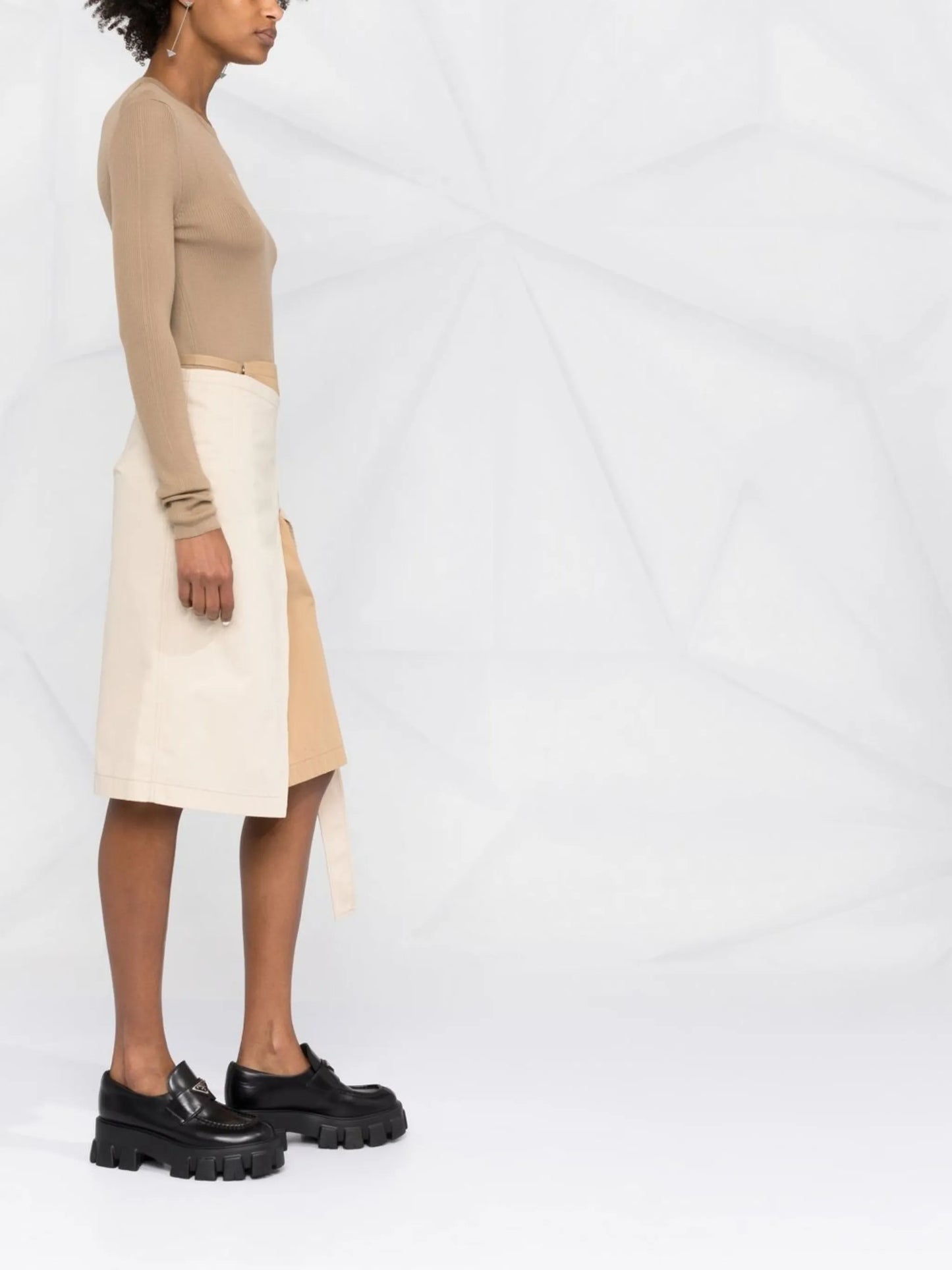 logo intarsia-knit jumper