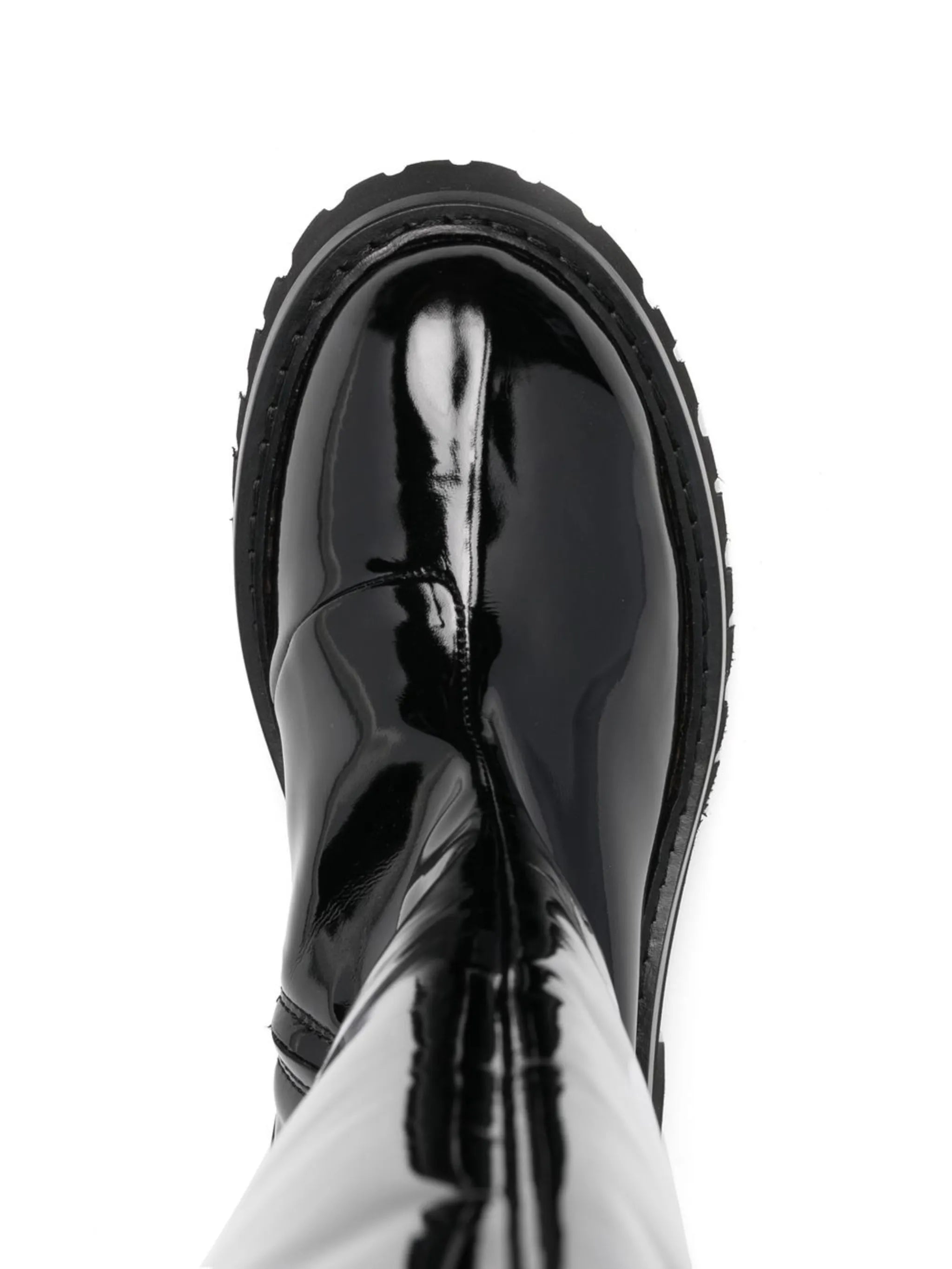 logo-print rain boots