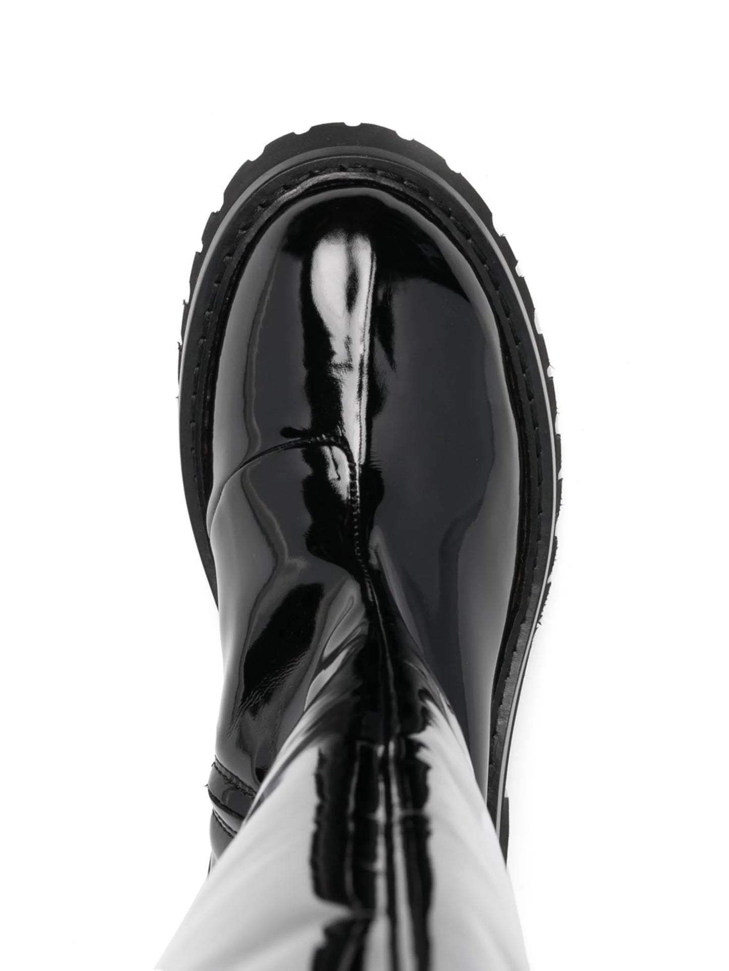 logo-print rain boots