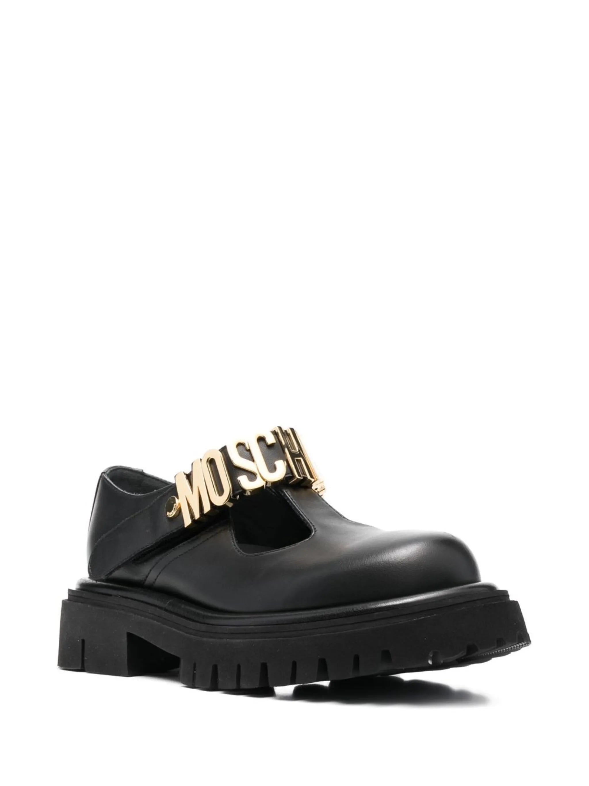 logo-plaque shoes