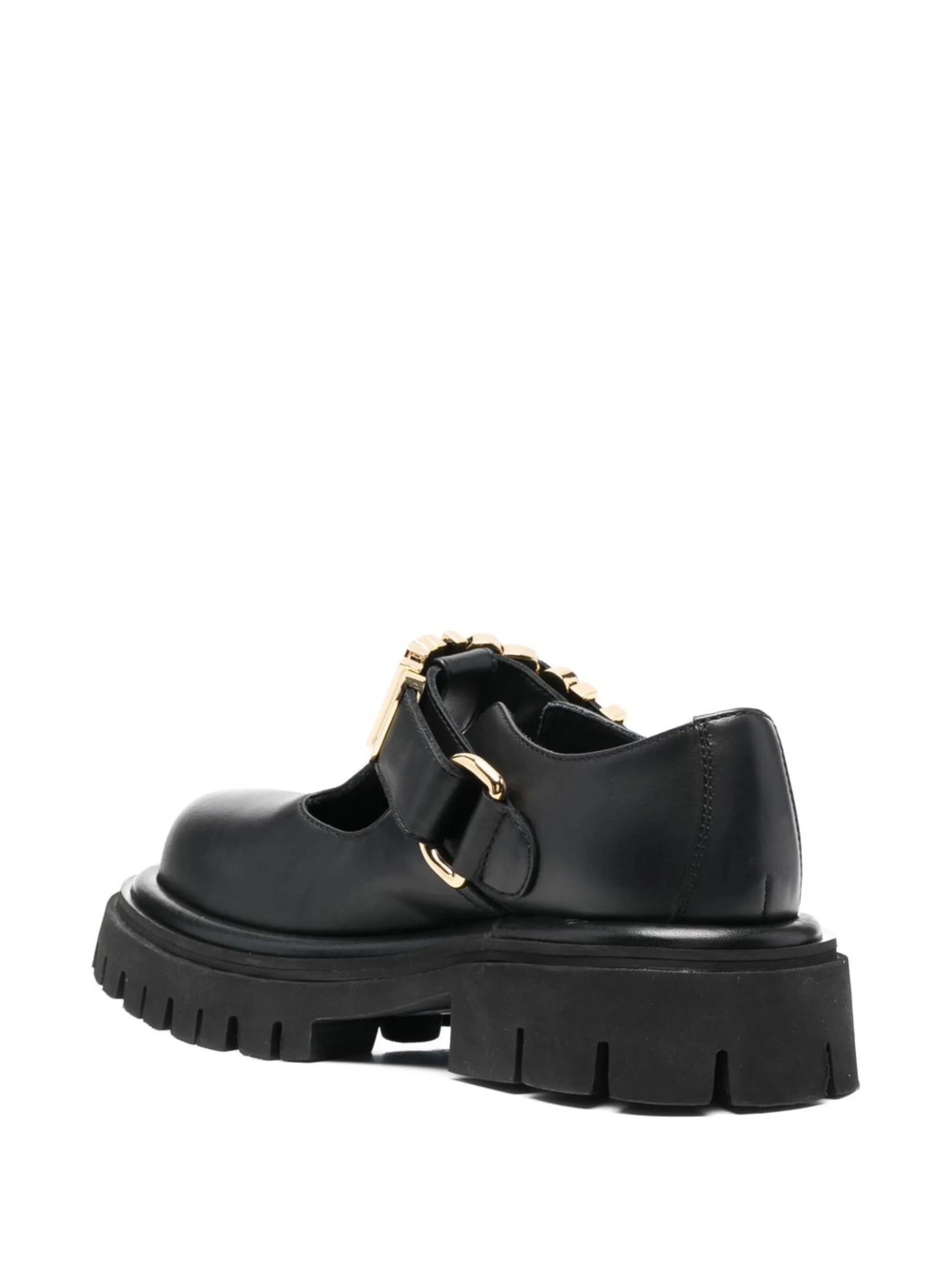 logo-plaque shoes