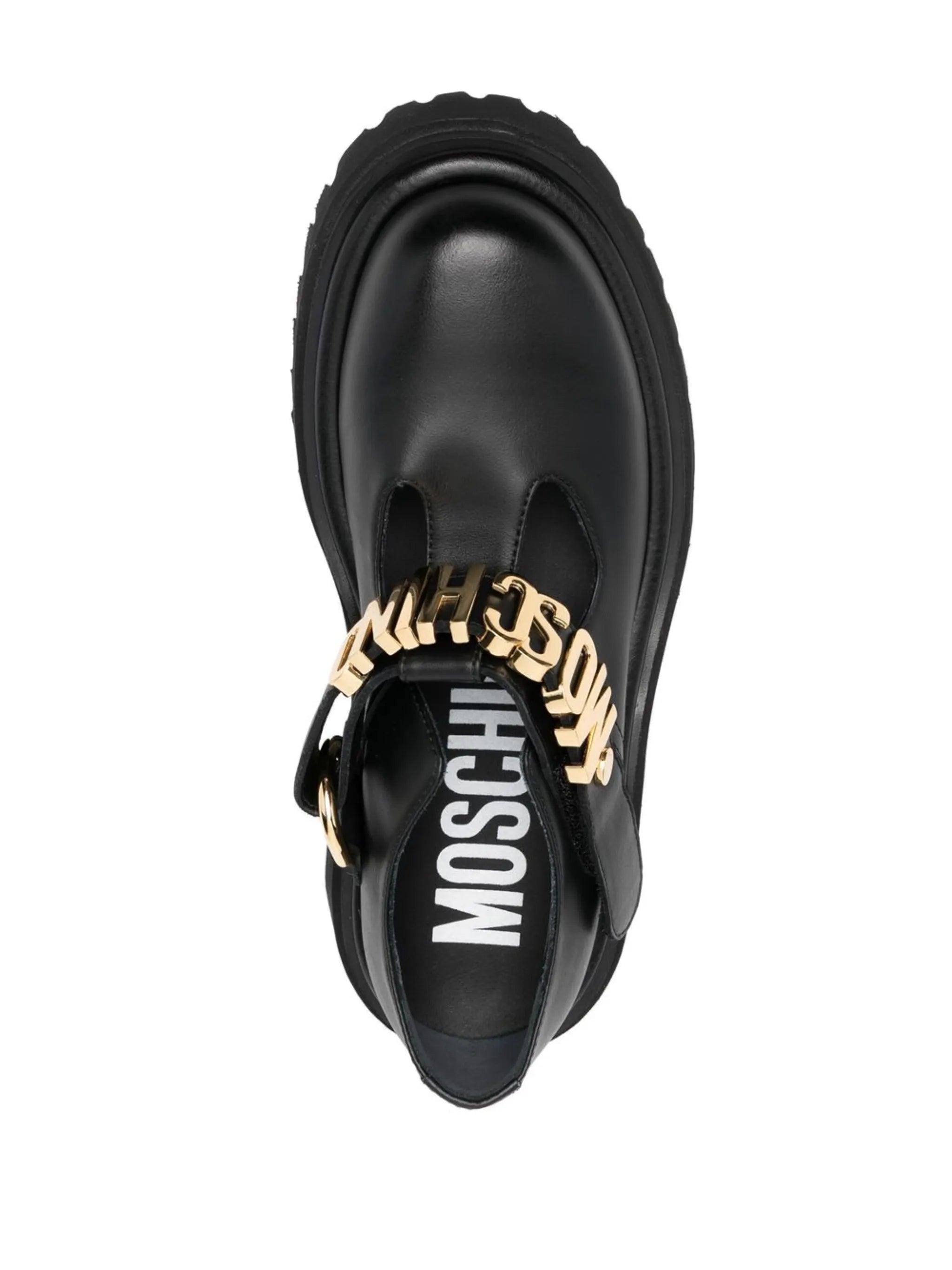 logo-plaque shoes