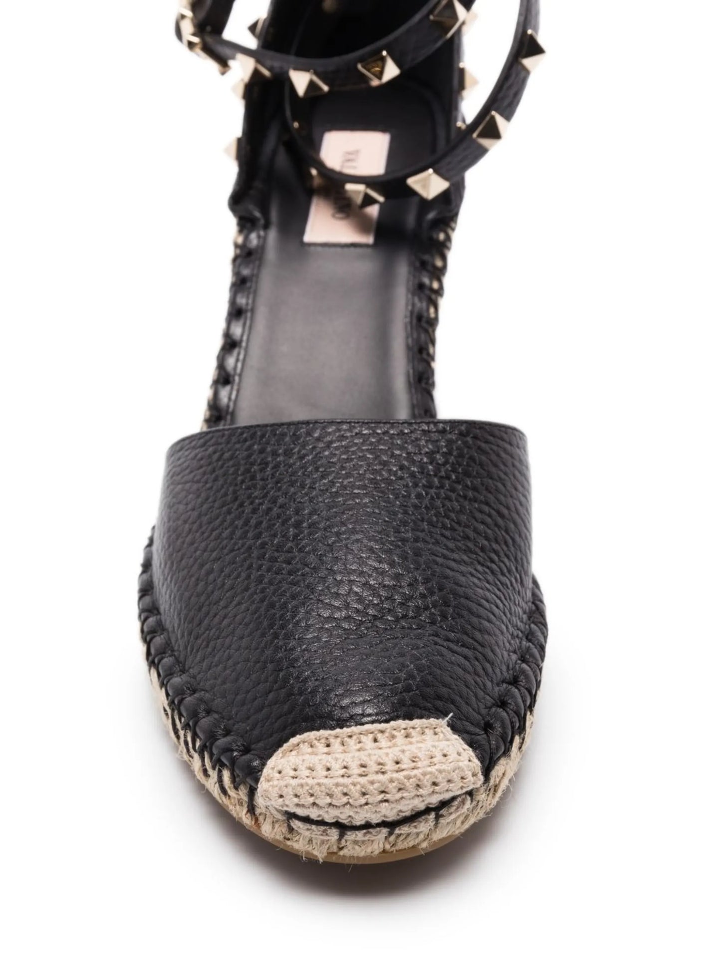 Rockstud wedge espadrilles