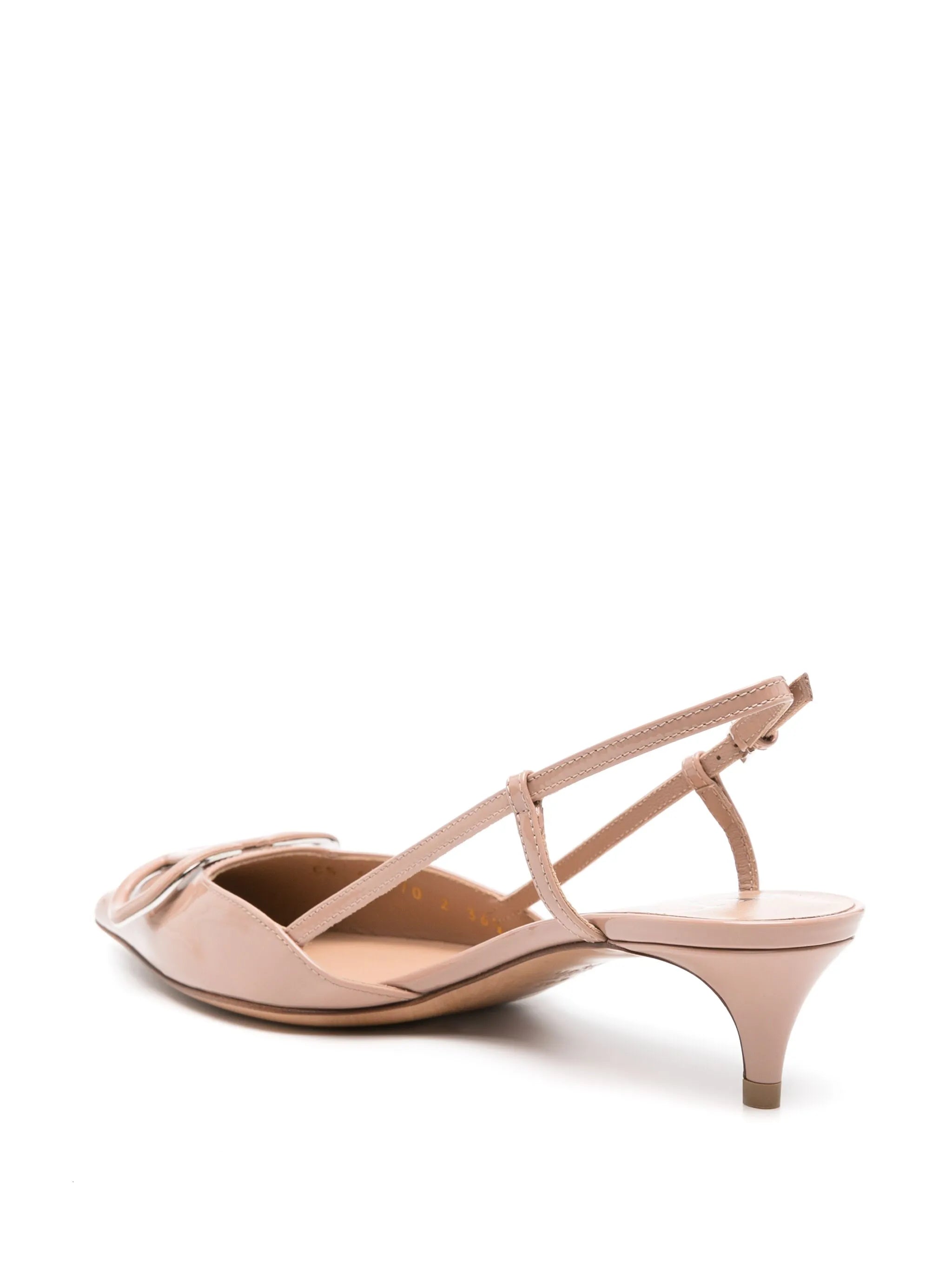 40mm VLogo Signature slingback pumps