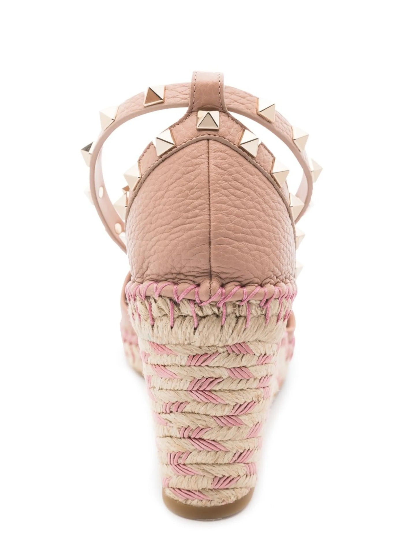 85mm Rockstud wedge espadrilles