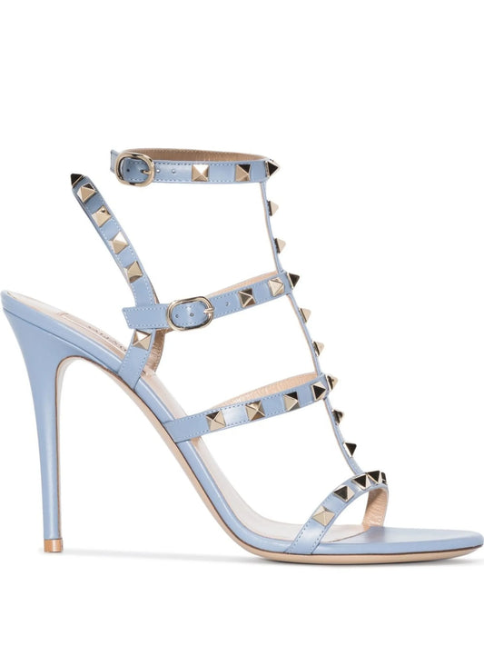 Rockstud heeled sandals