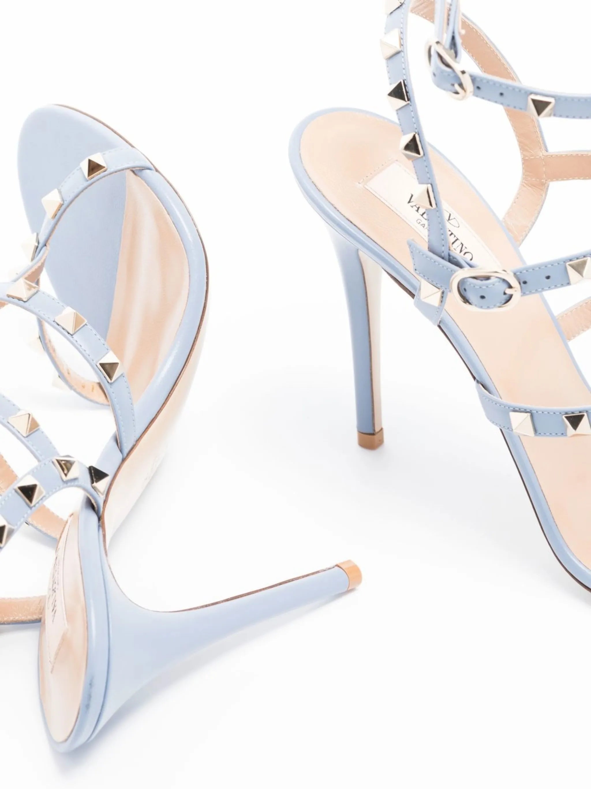 Rockstud heeled sandals
