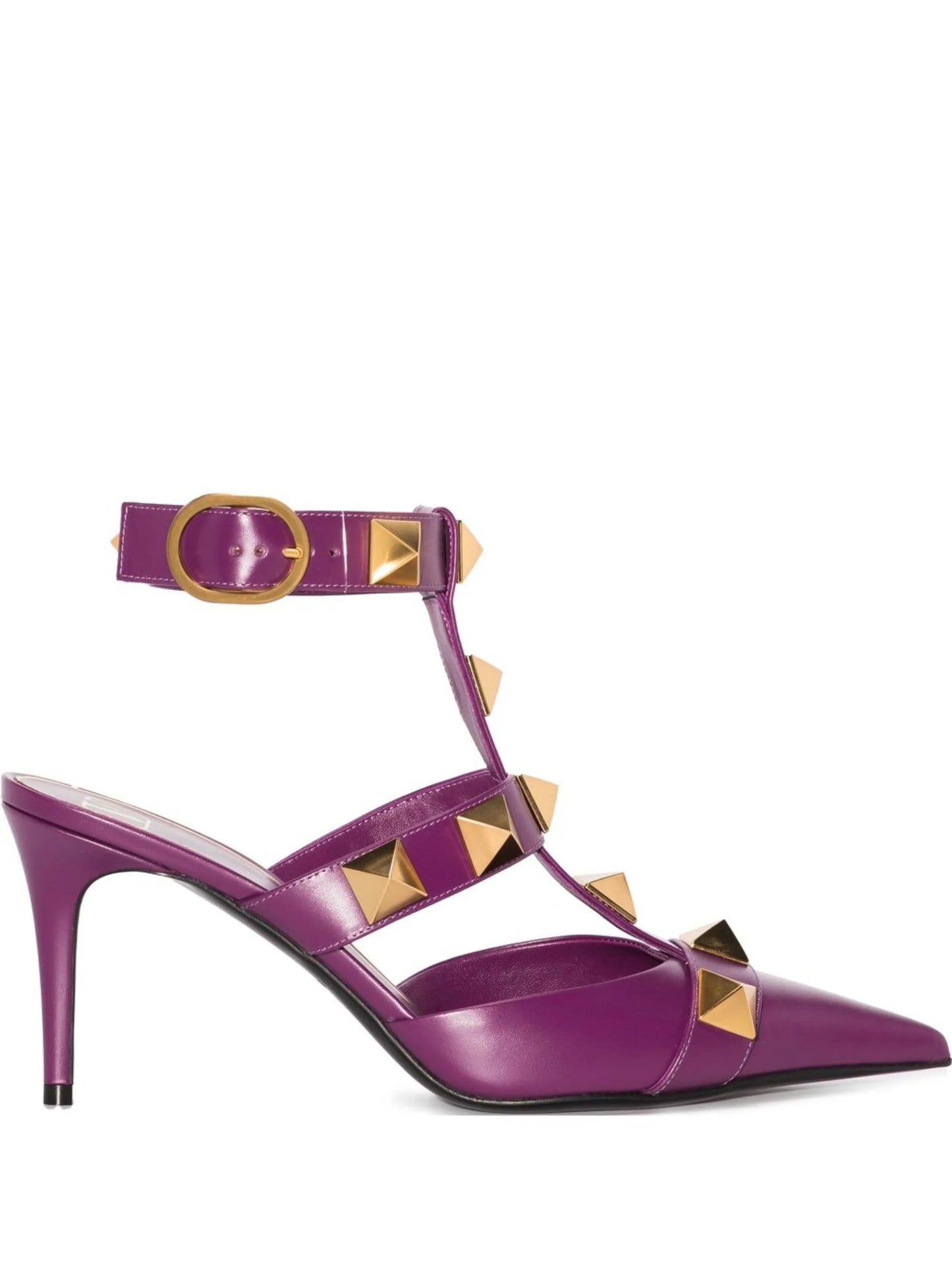 80mm Roman-stud pumps