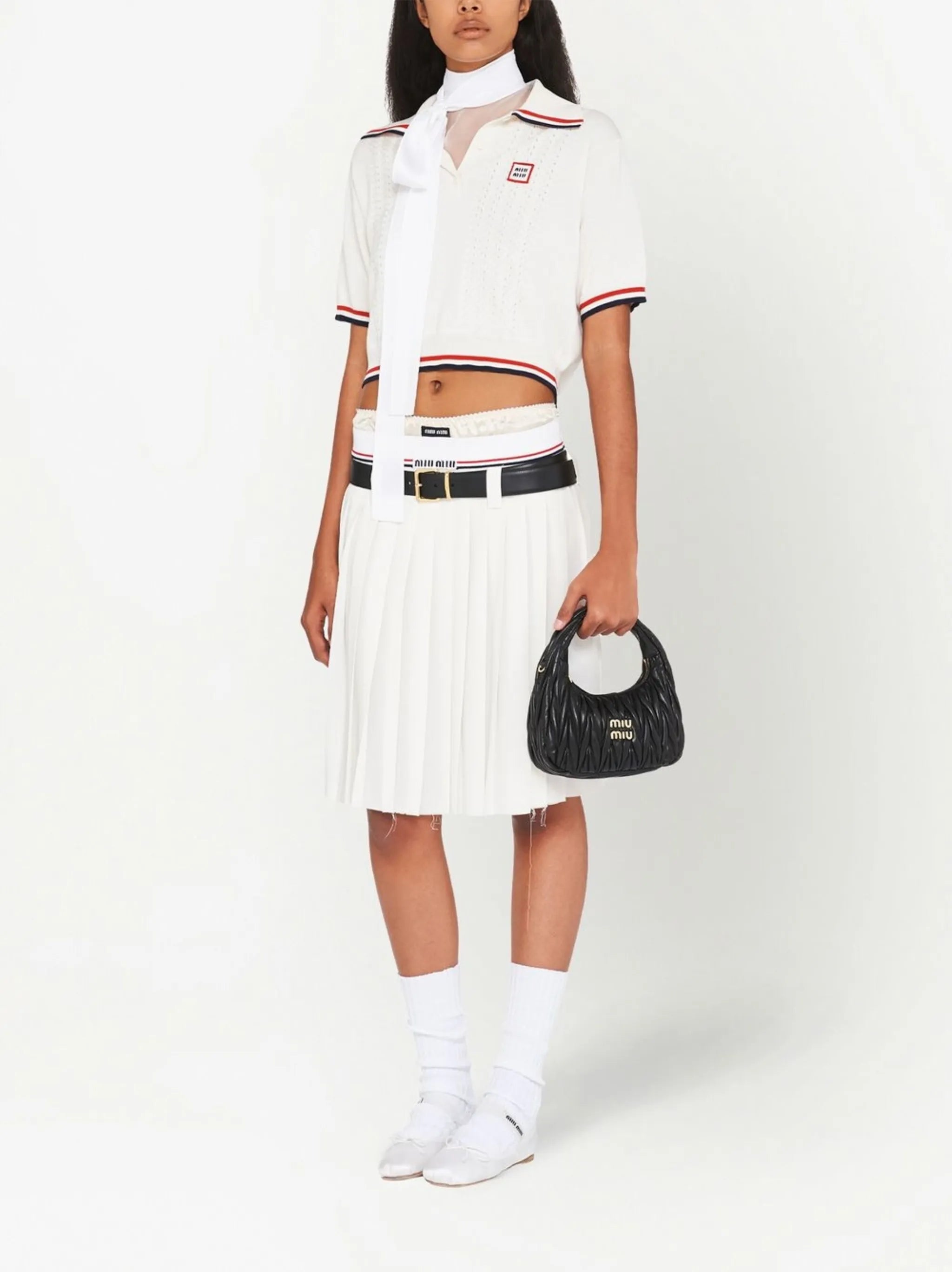 mini Wander matelassé shoulder bag
