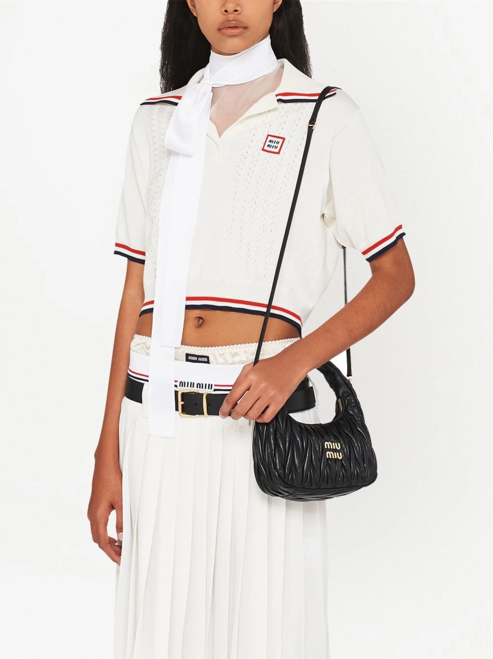 mini Wander matelassé shoulder bag