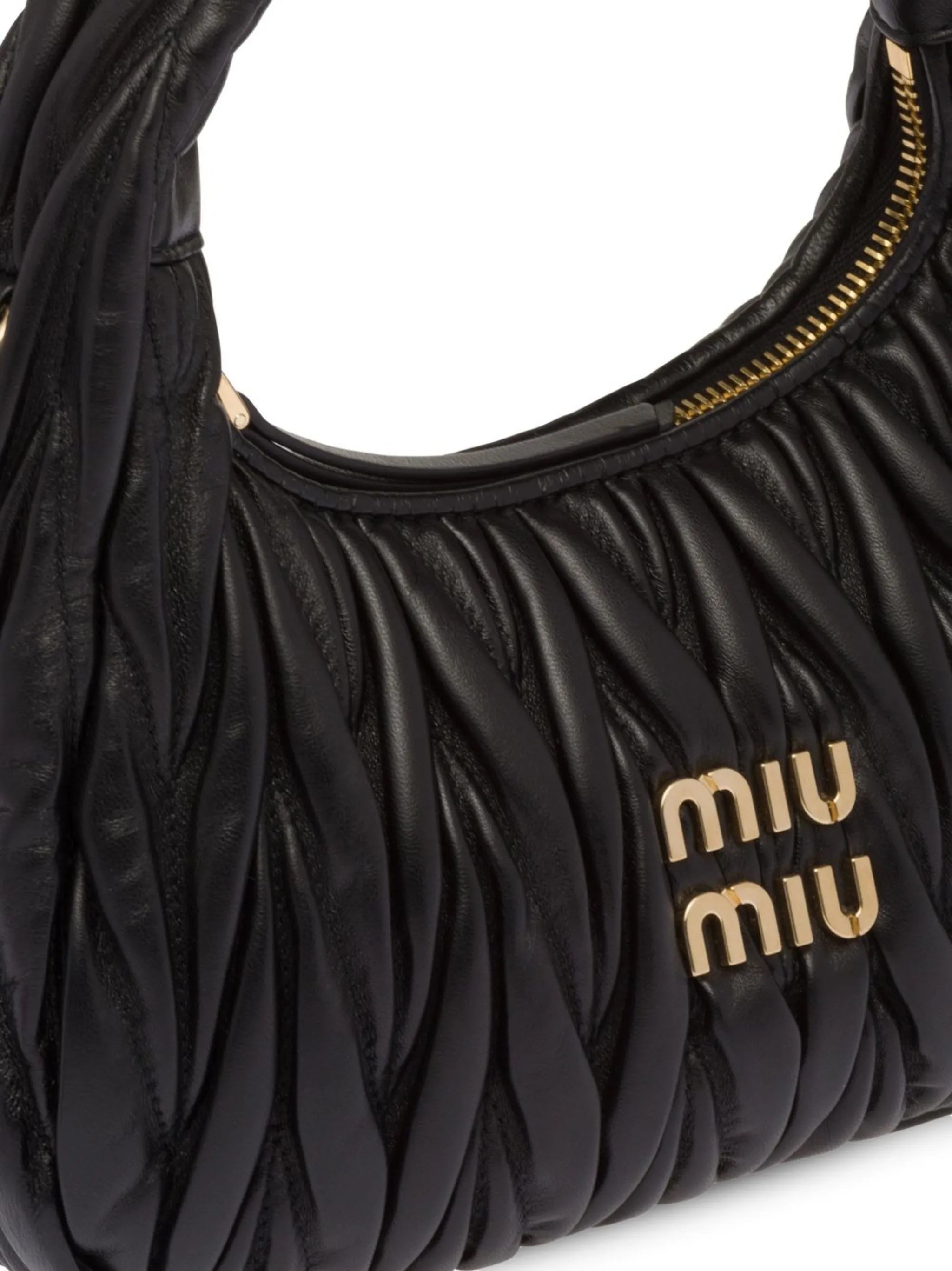 mini Wander matelassé shoulder bag