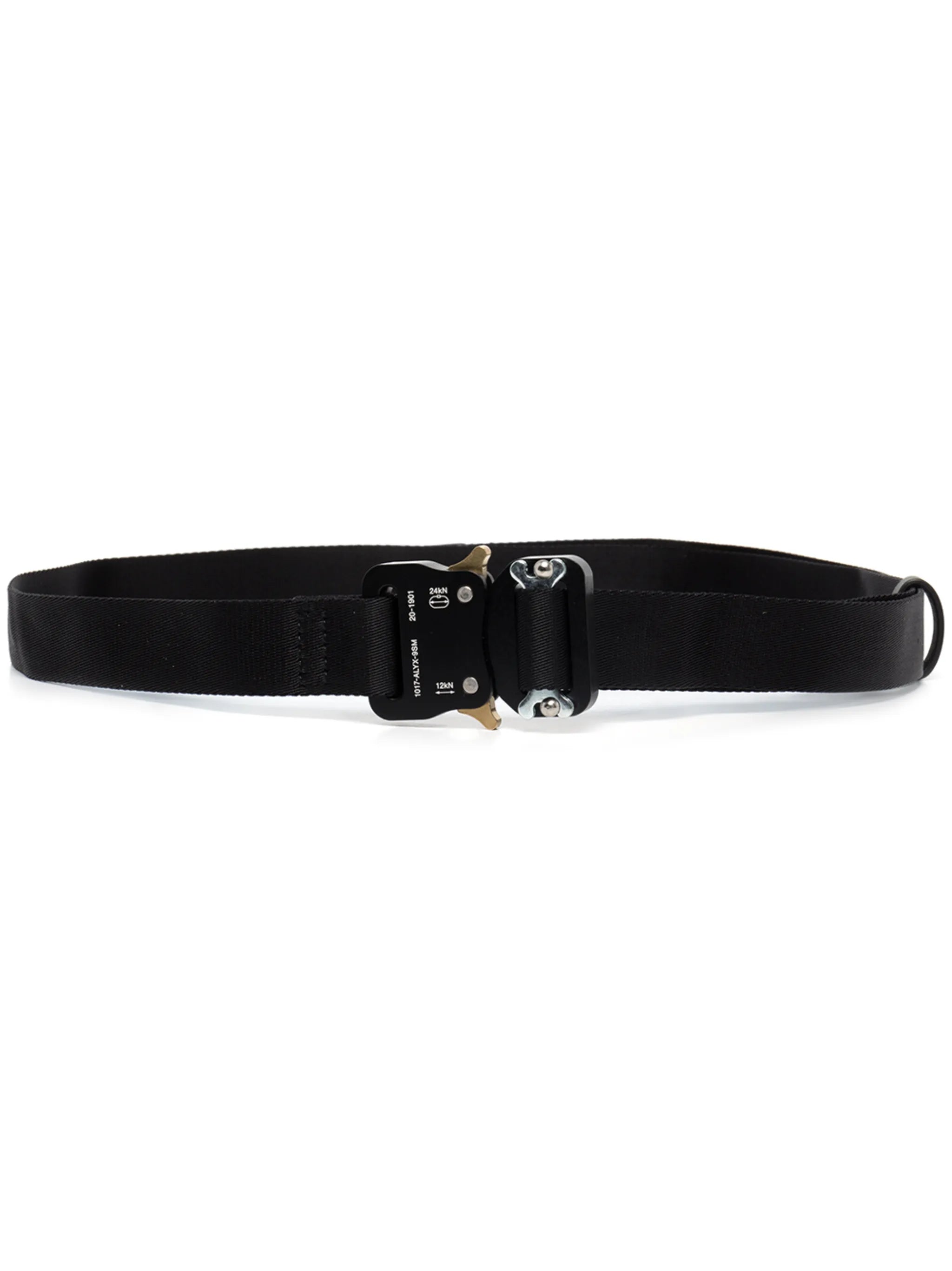 logo-buckle belt