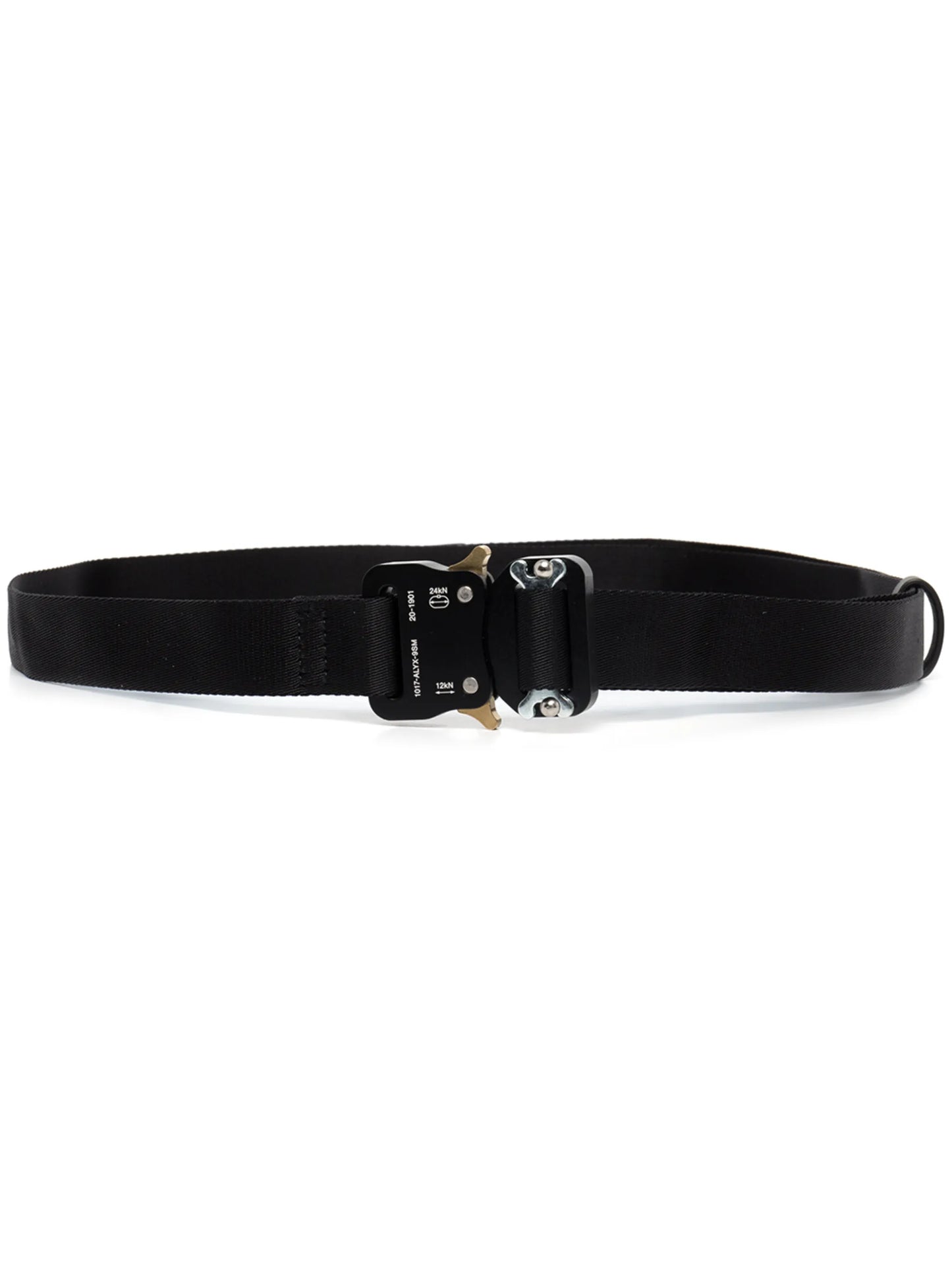 logo-buckle belt