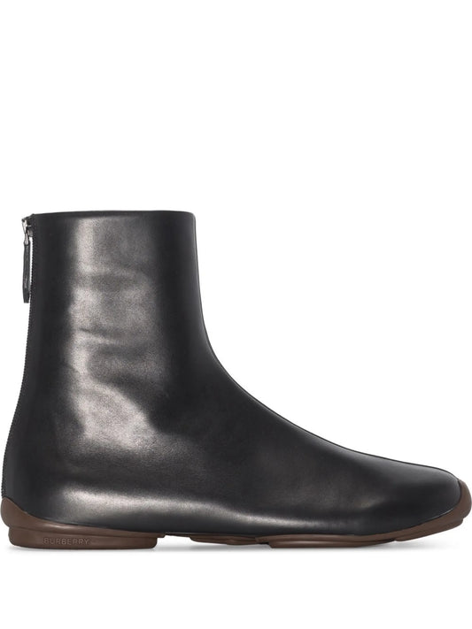 leather ankle boots