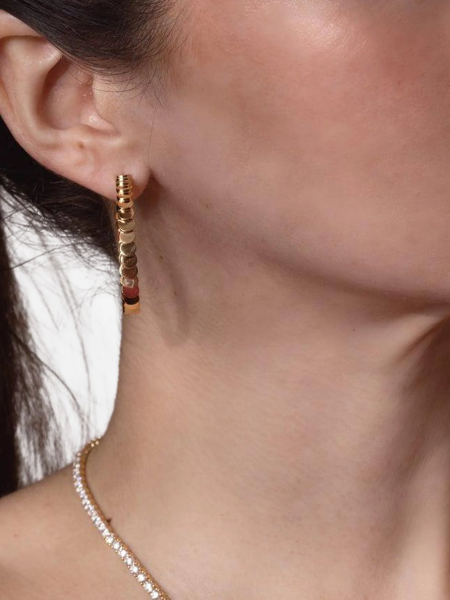 Luna hoop earrings