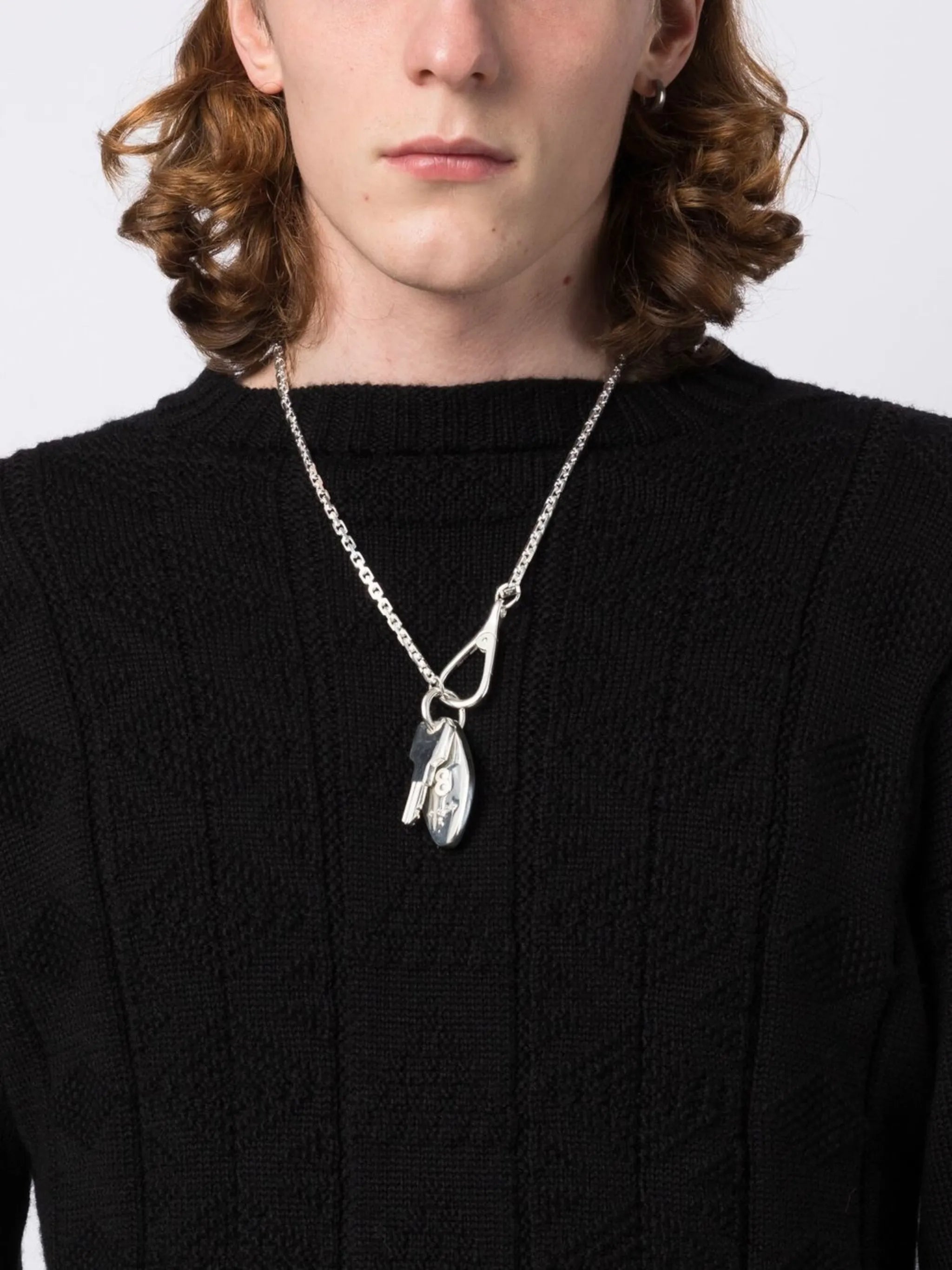 Towers Key-pendant chain necklace