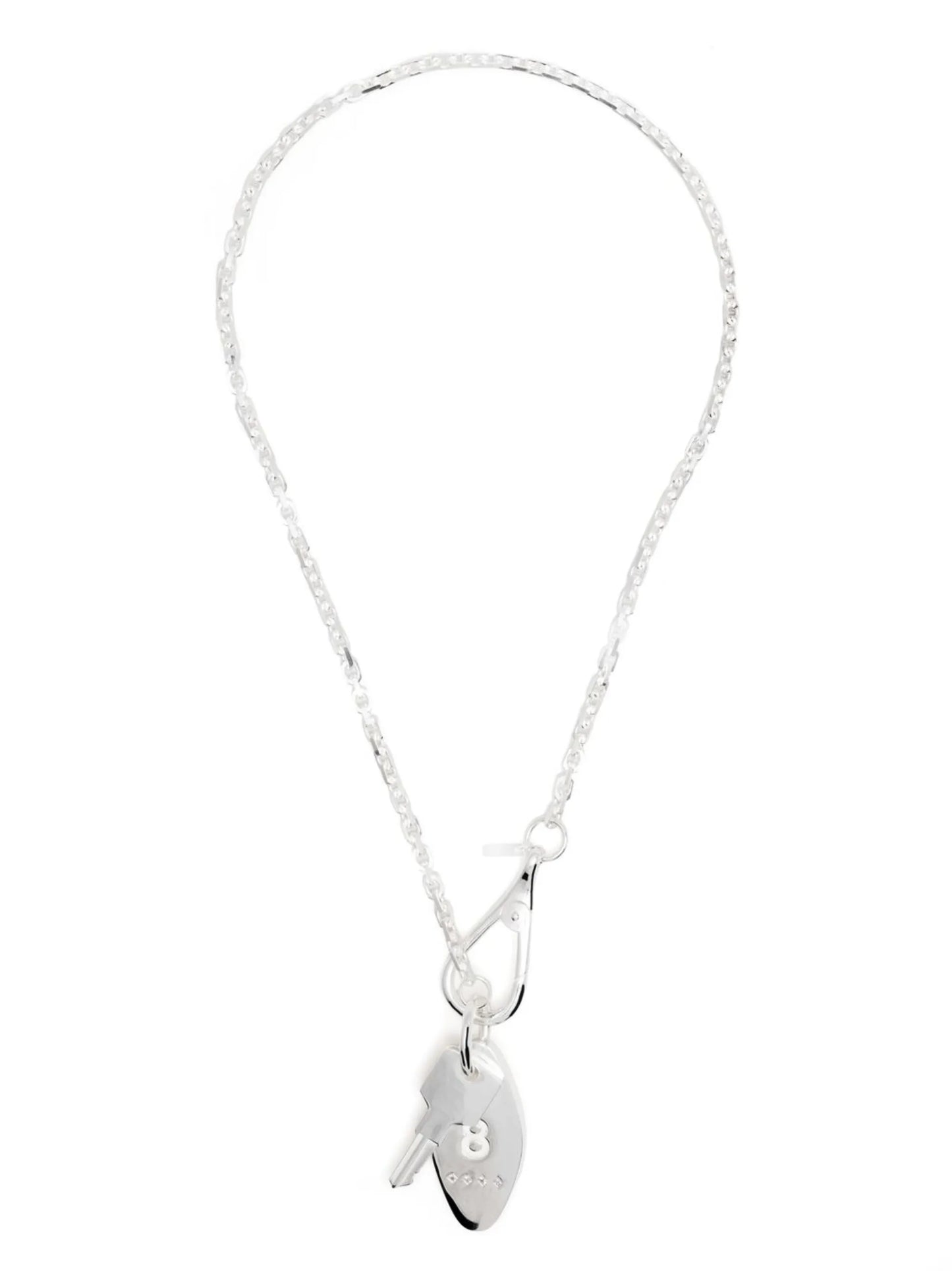 Towers Key-pendant chain necklace