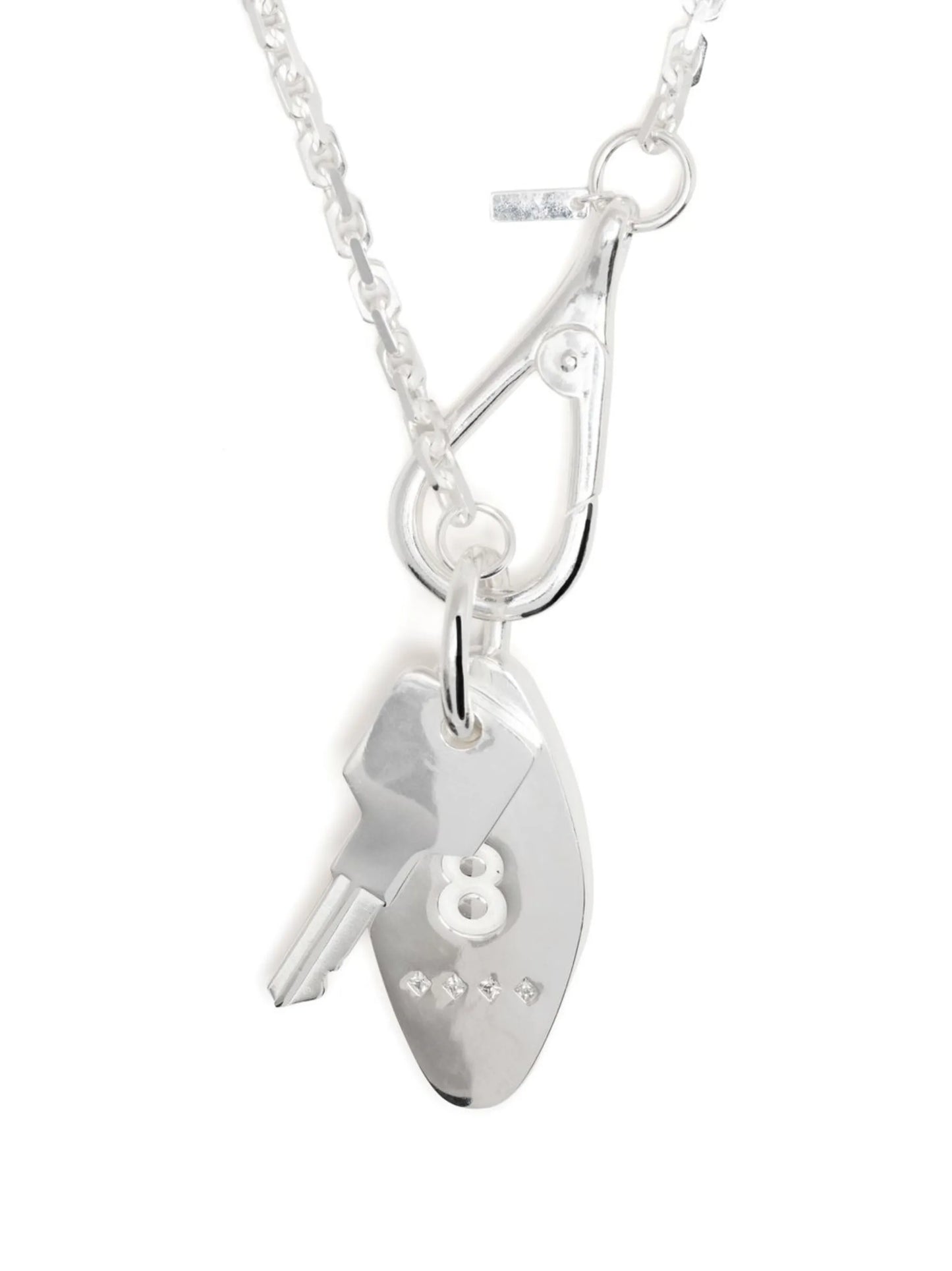 Towers Key-pendant chain necklace