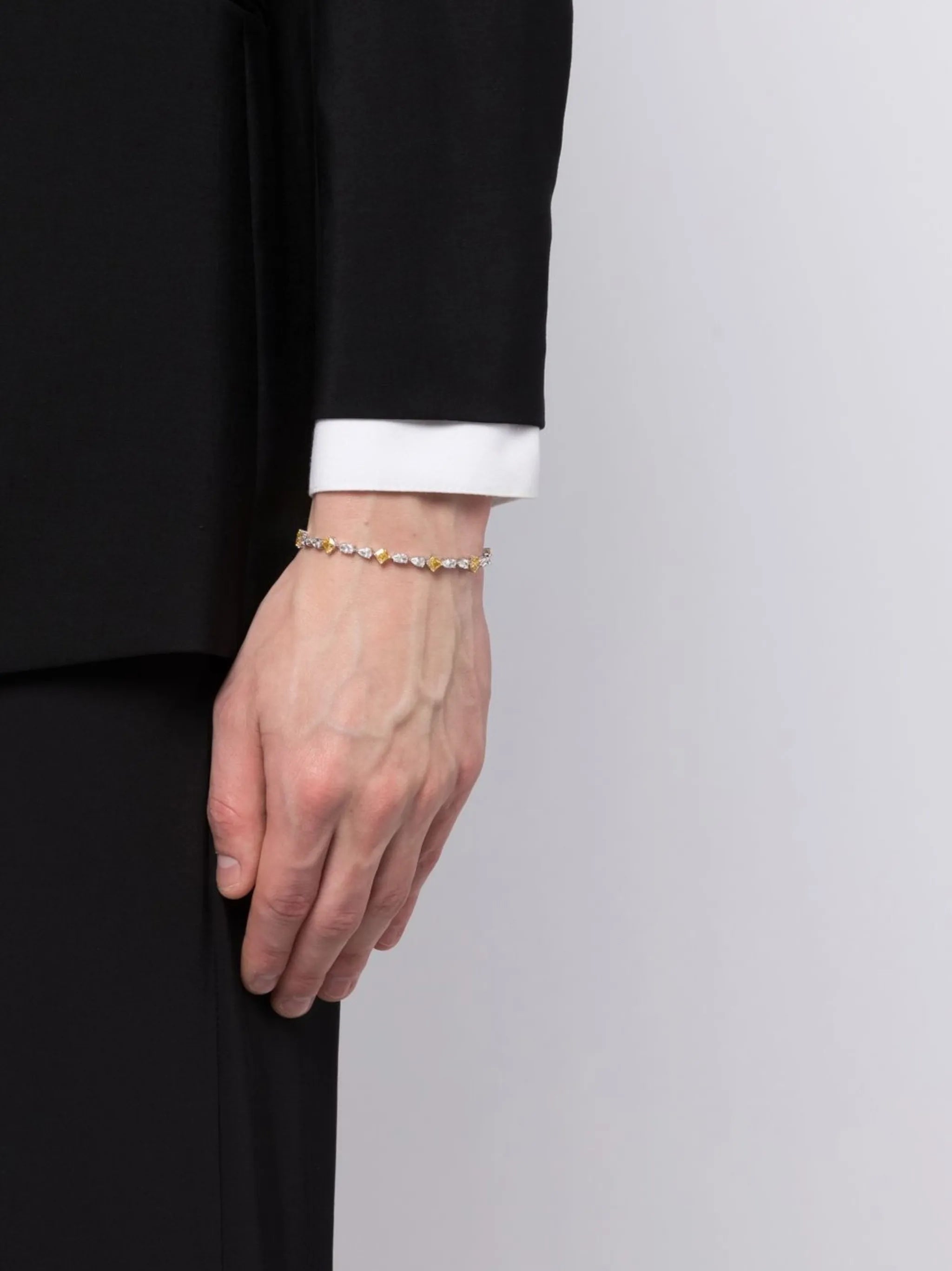 multi-cut tennis bracelet