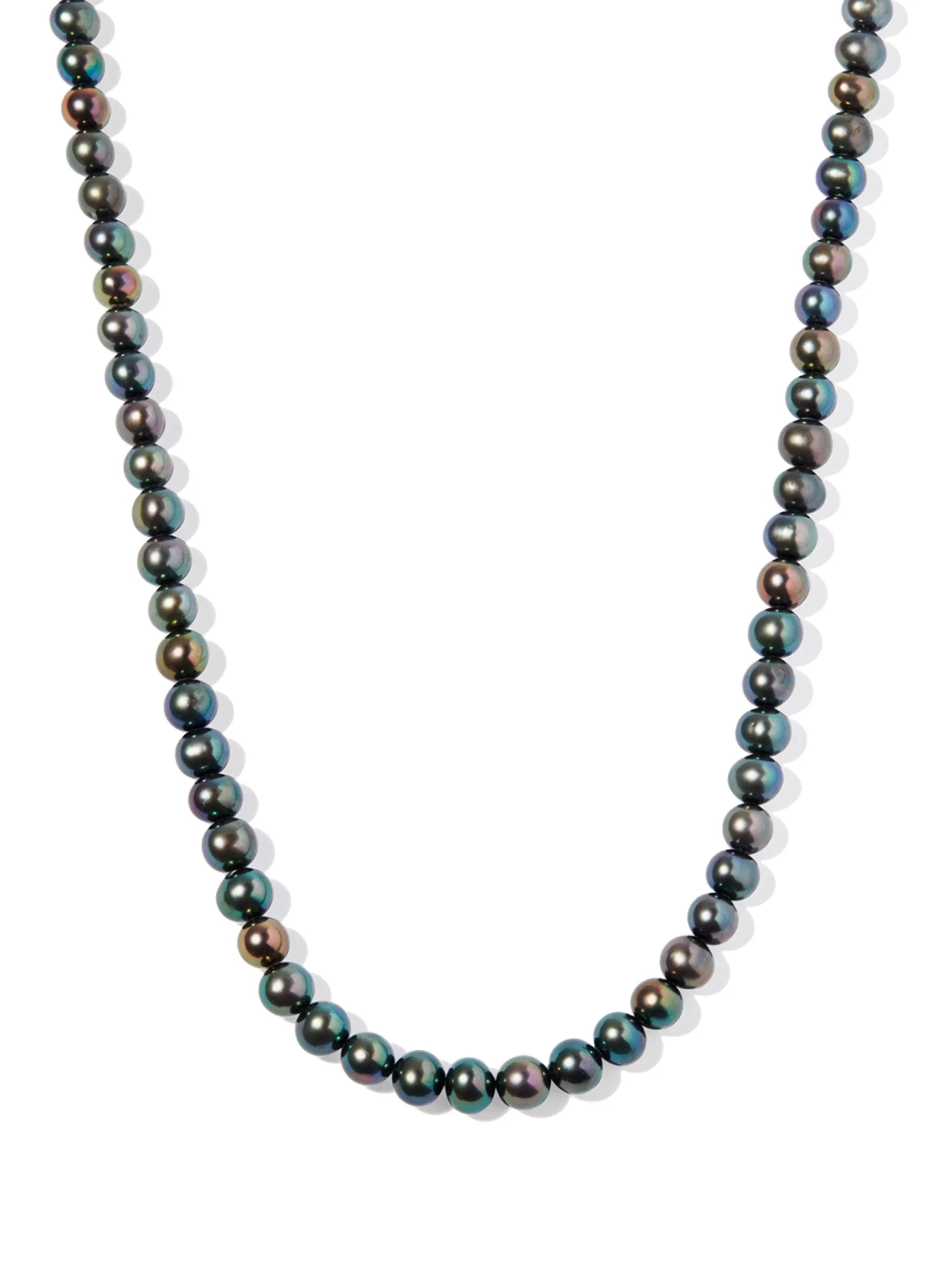 sterling silver pearl necklace