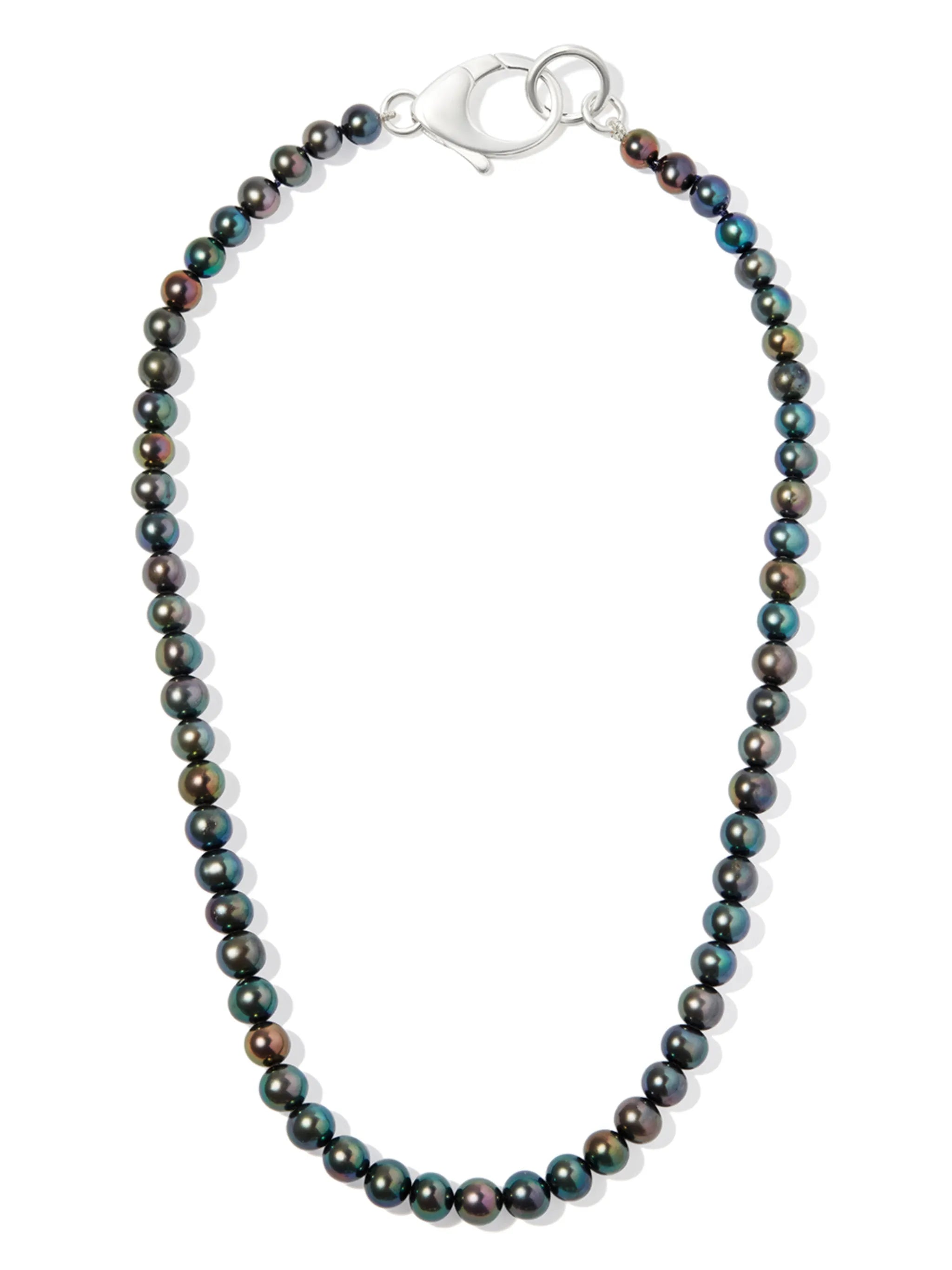 sterling silver pearl necklace
