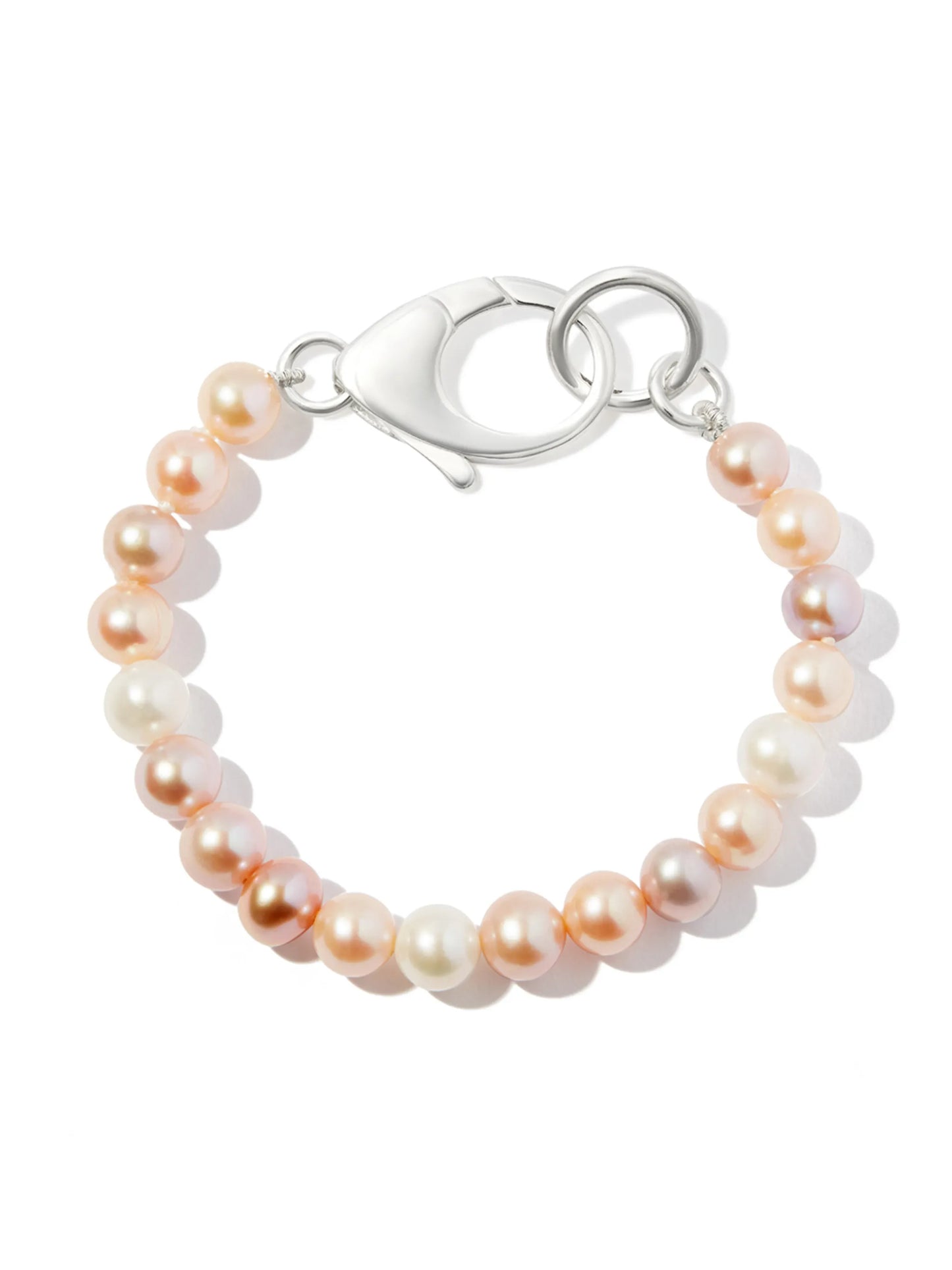 sterling silver pearl bracelet