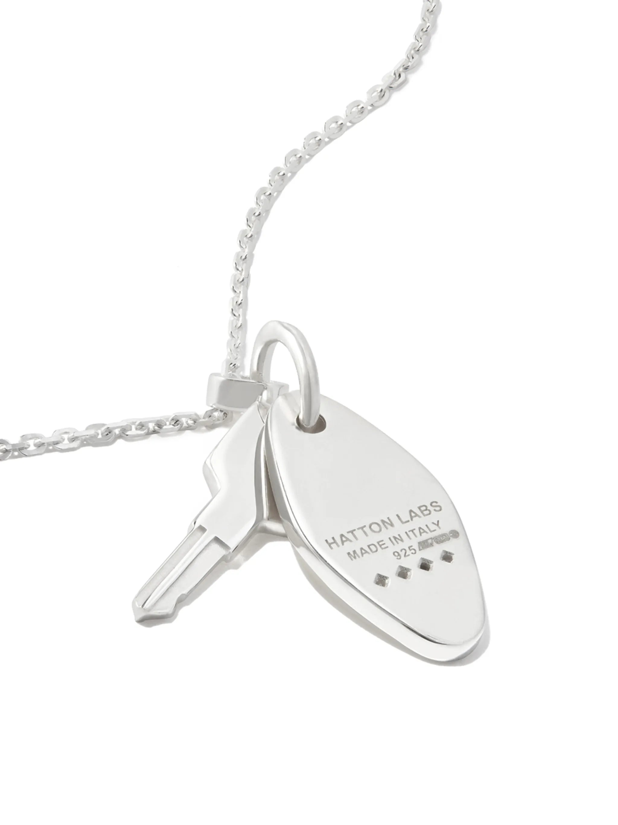 sterling silver Towers Key necklace