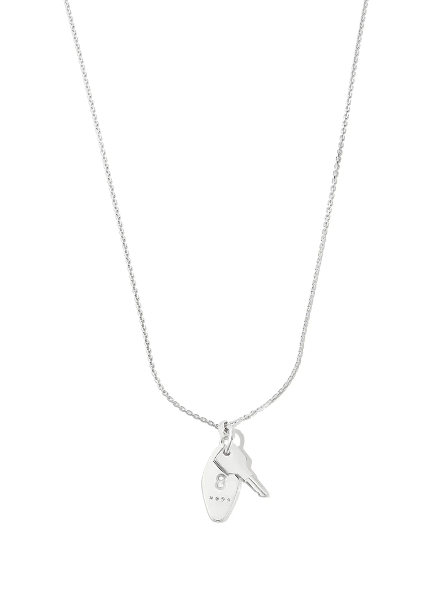 sterling silver Towers Key necklace