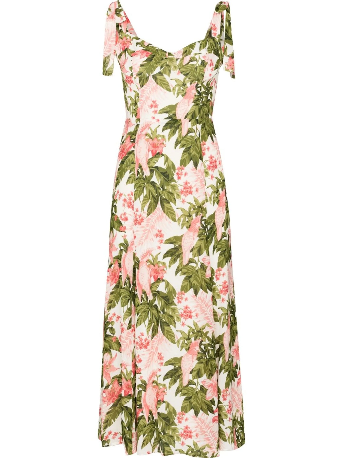 Nadira floral-print midi dress