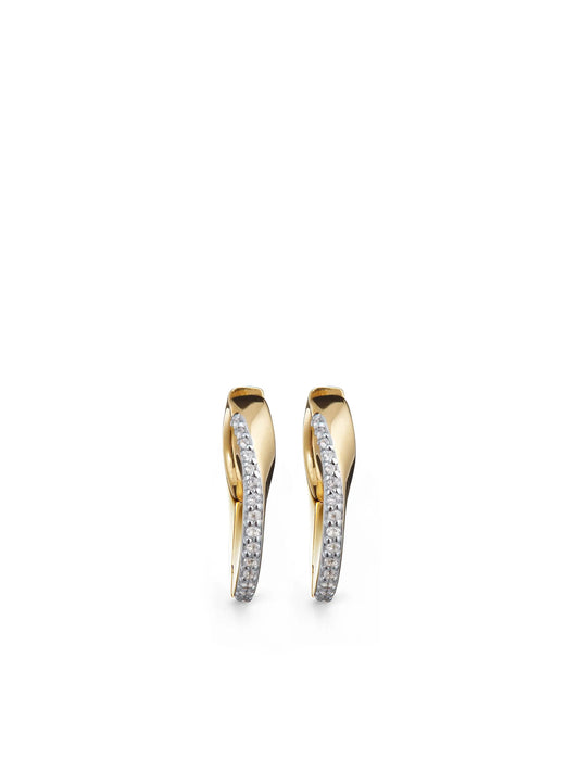 Siren hoop earrings