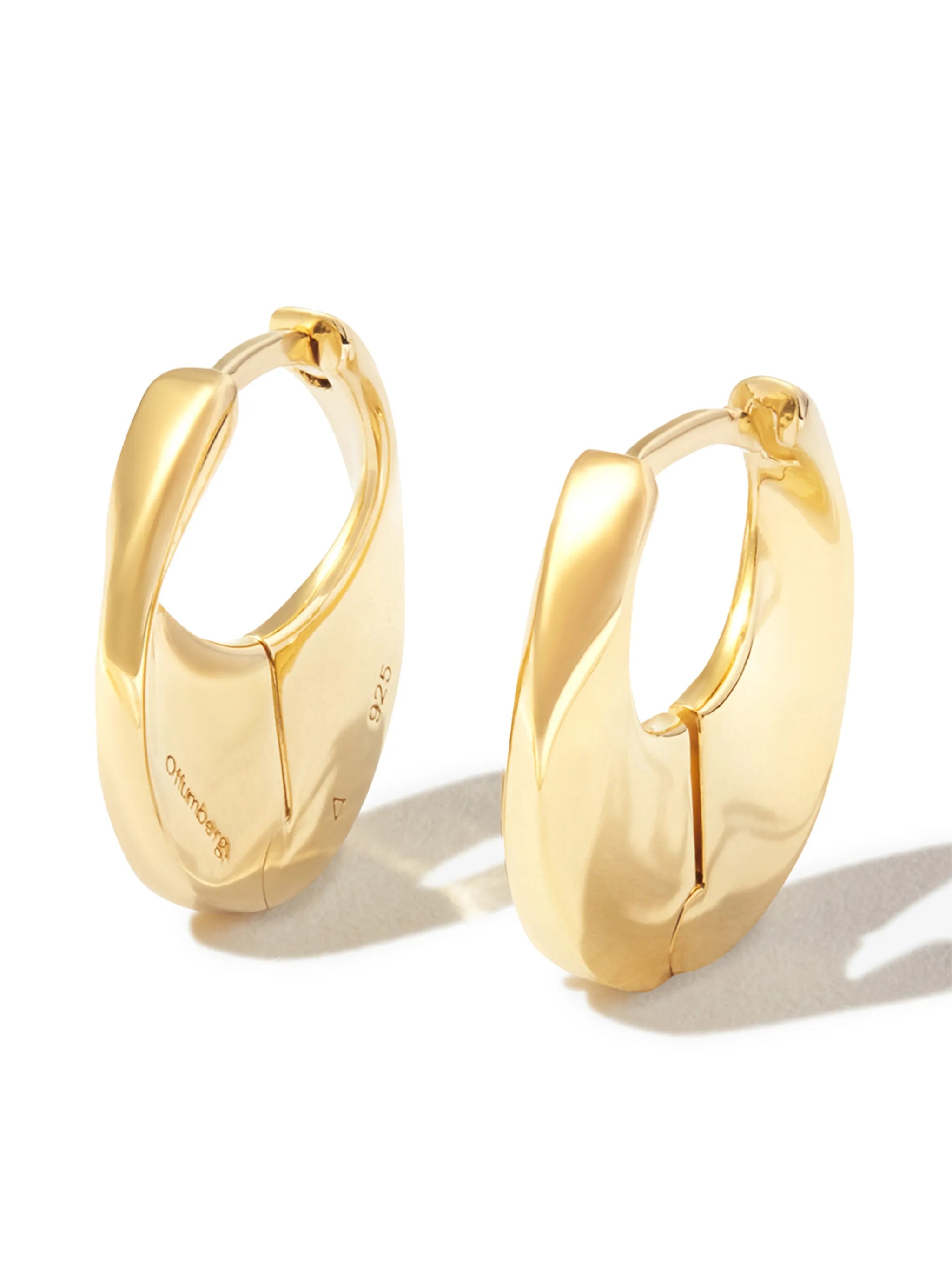 Siren hoop earrings
