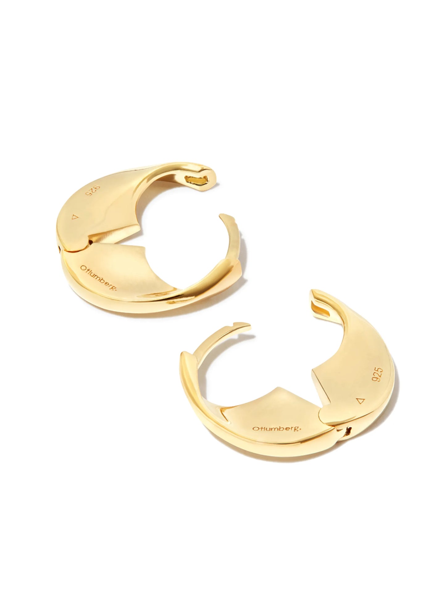 Siren hoop earrings