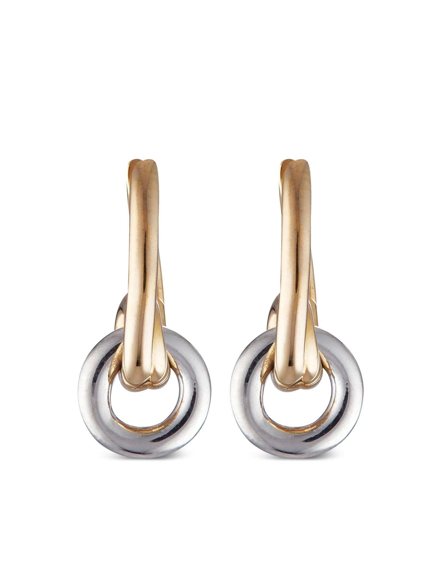 Loop Drop hoop earrings