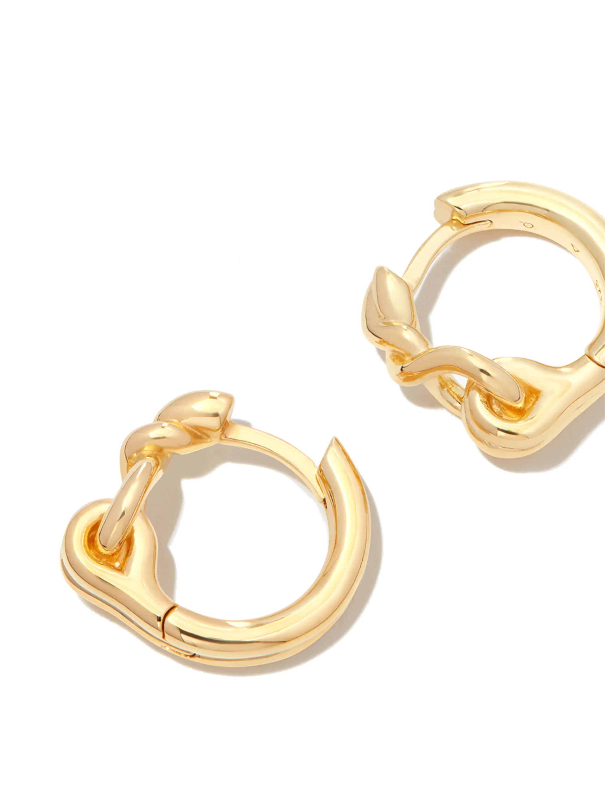 Locked Hoop earrings
